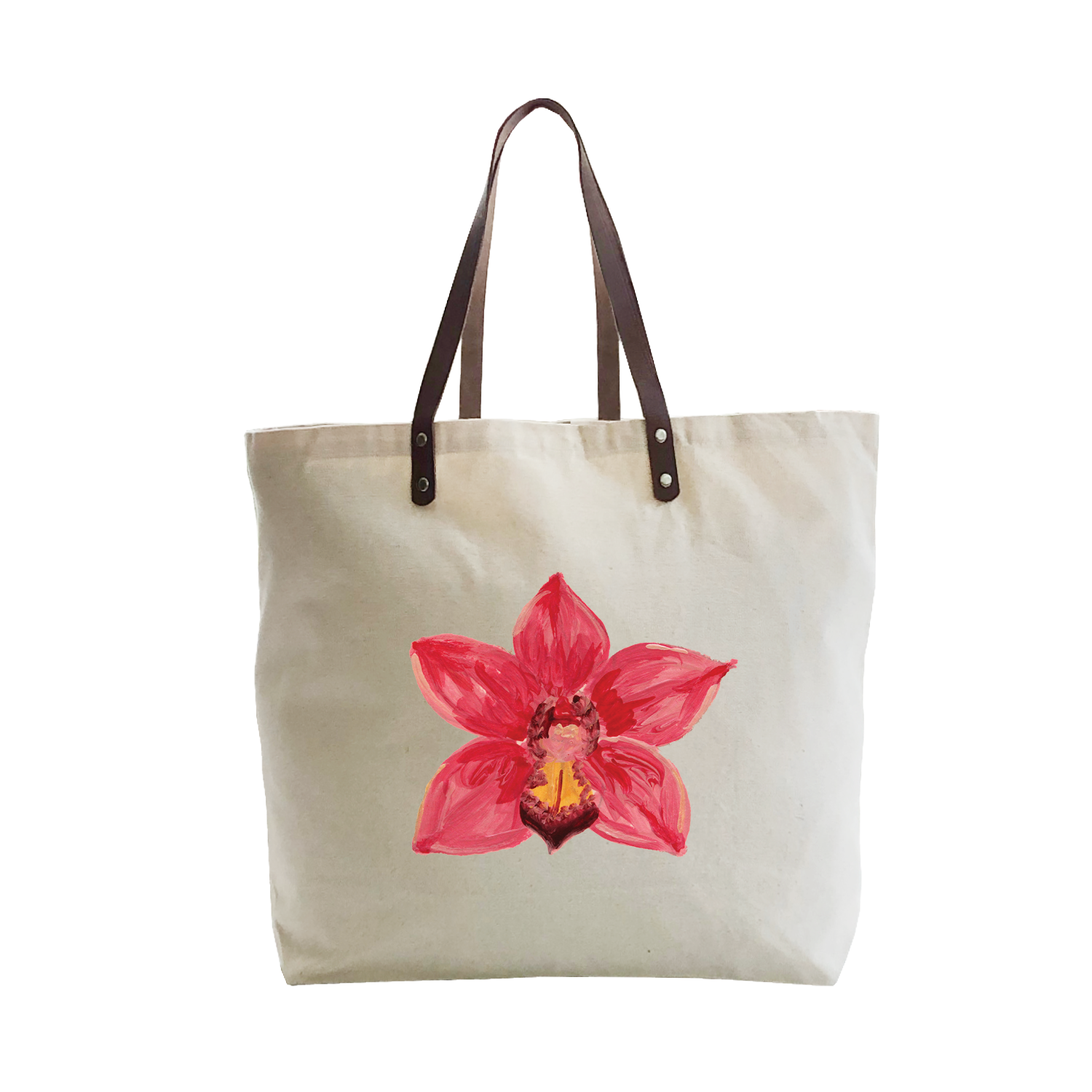 orchid large tote