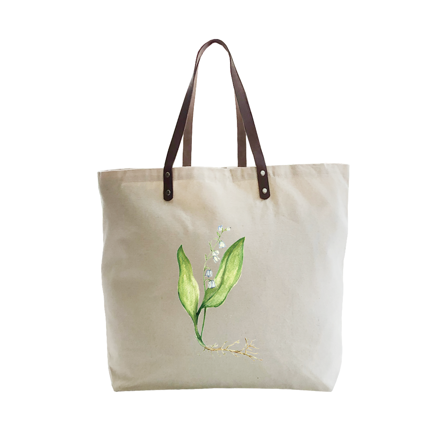 lily of the valley large tote