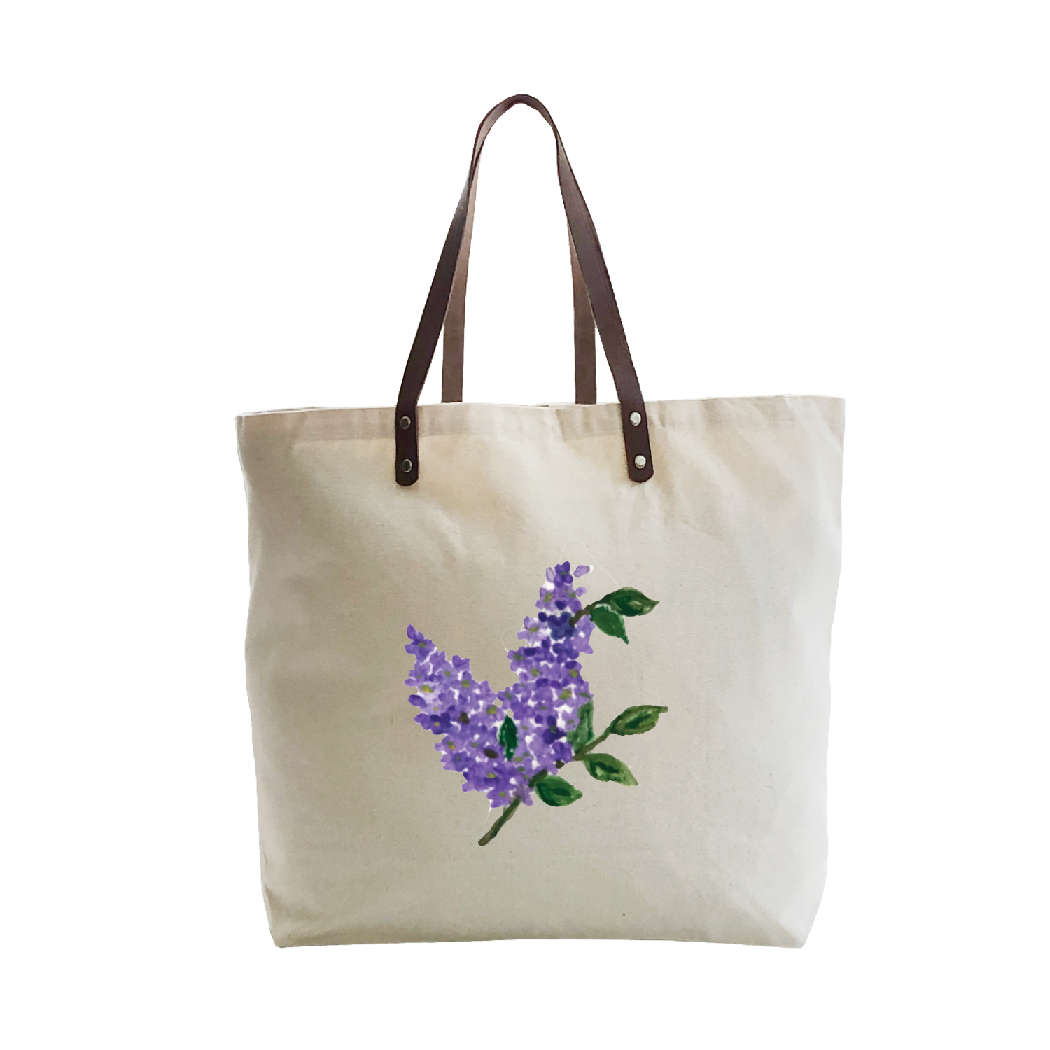 lilac large tote