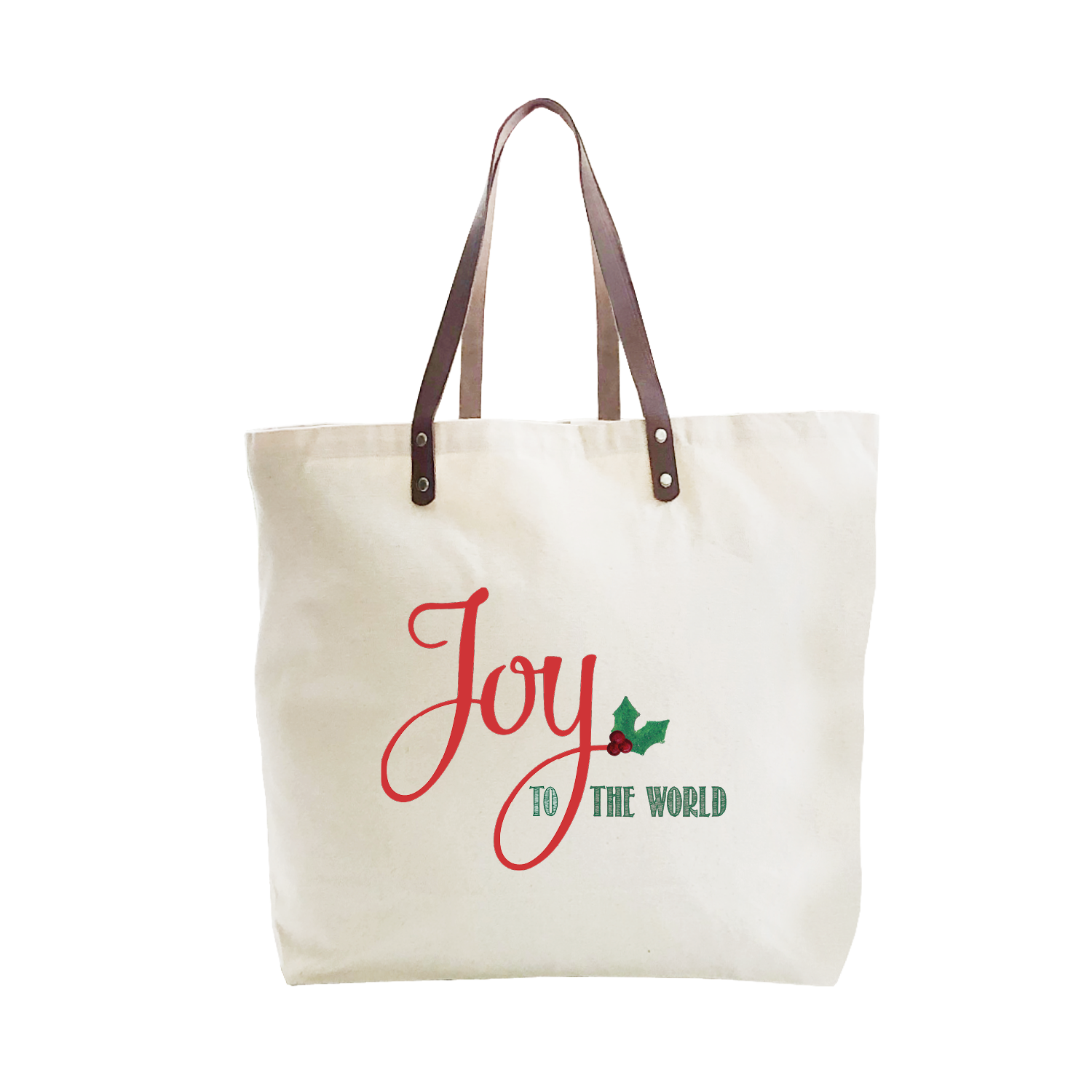 joy to the world large tote