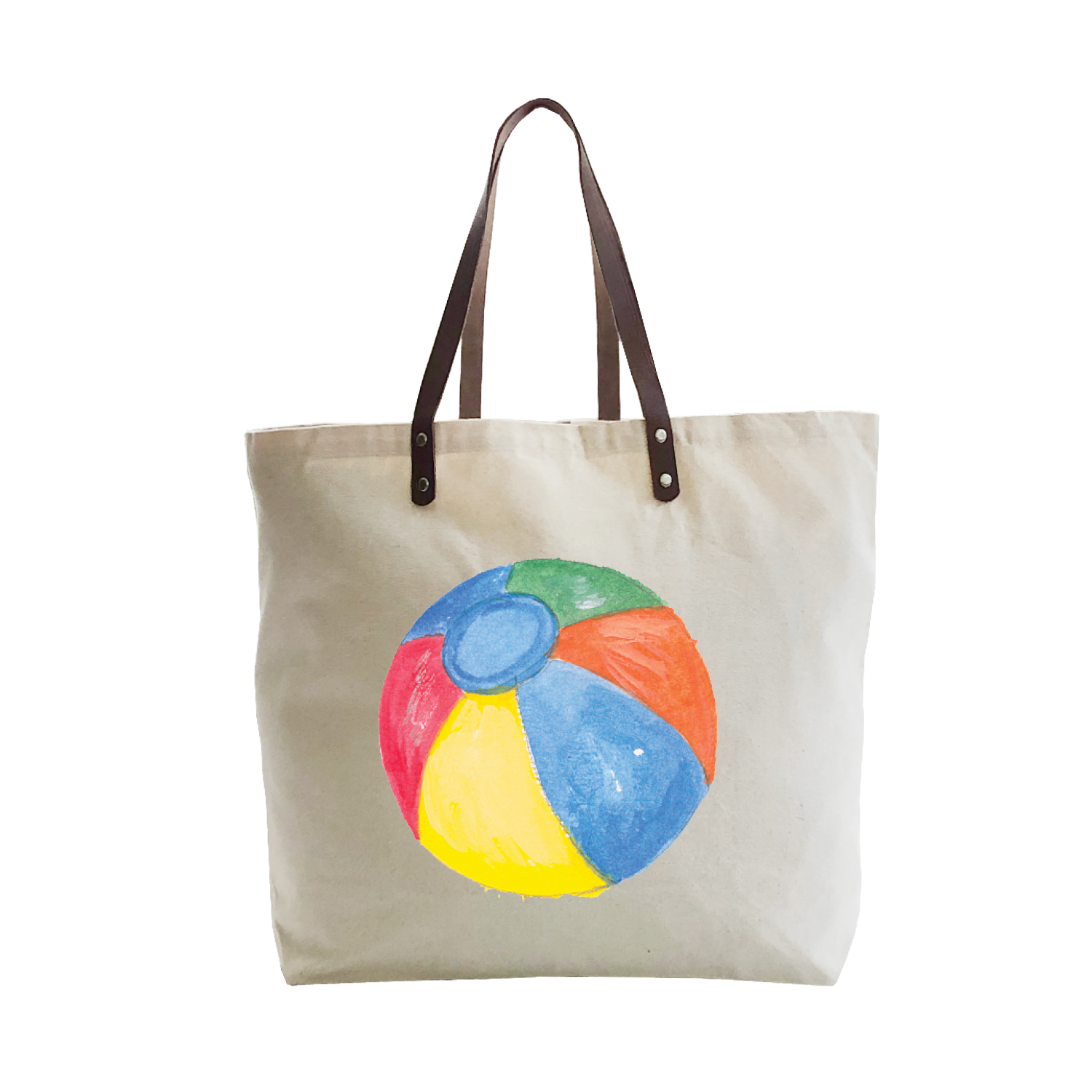 beach ball large tote