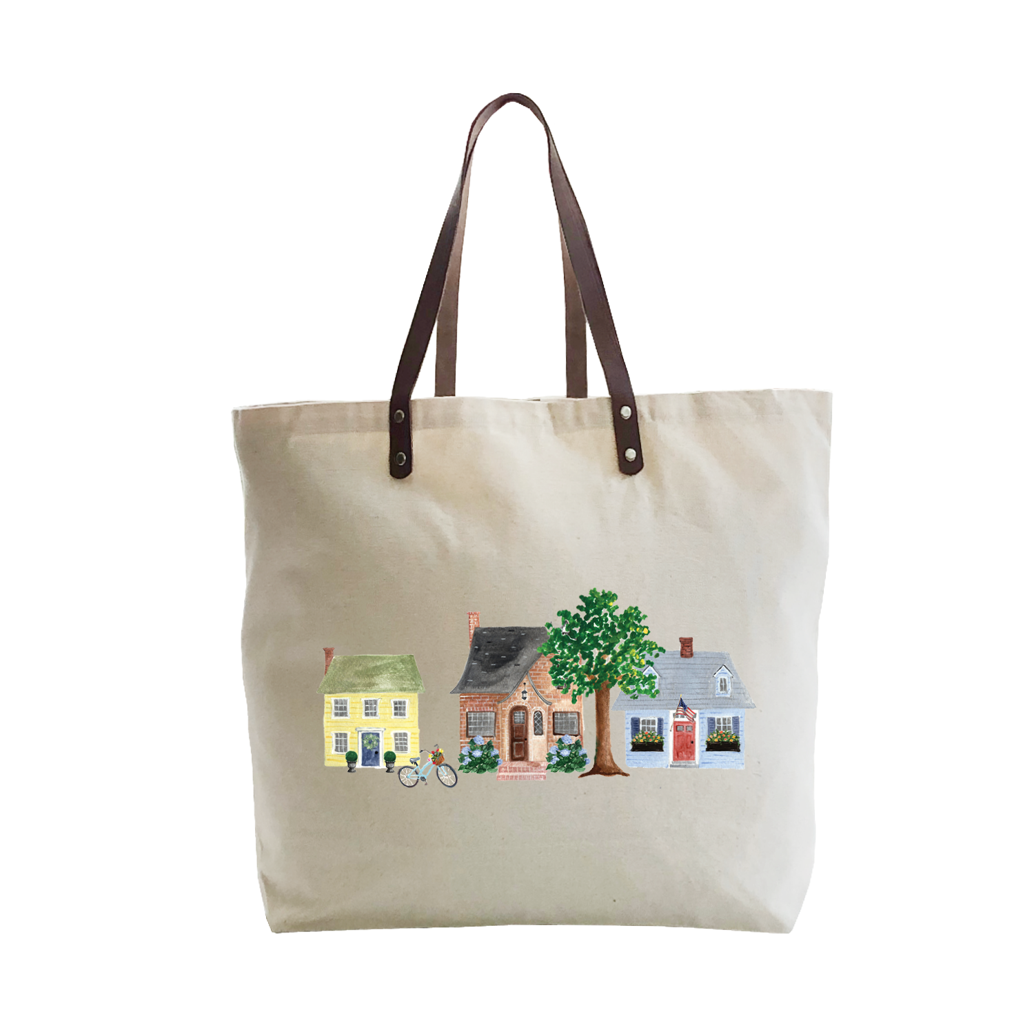 summer houses large tote