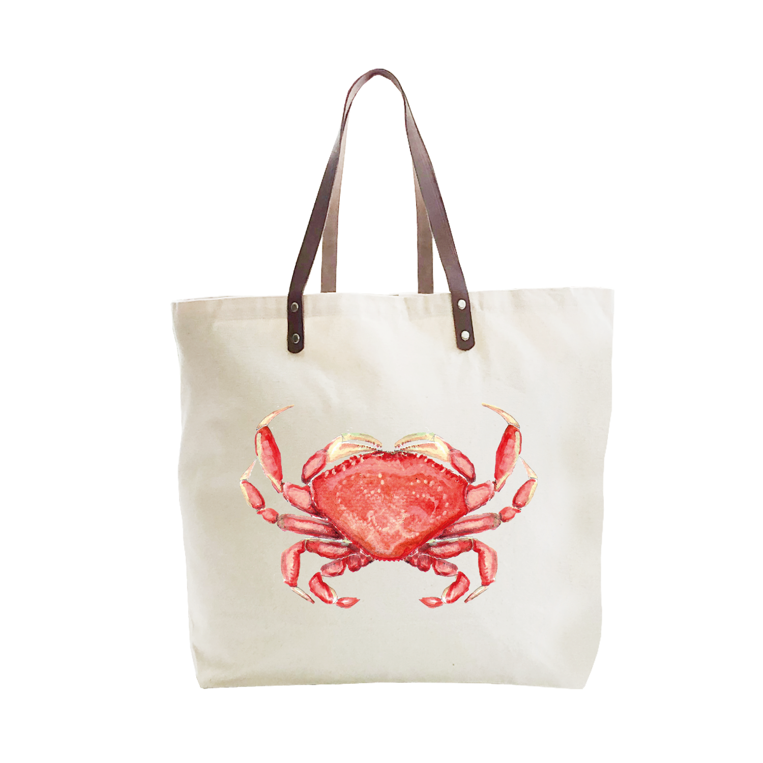 dungeness crab large tote