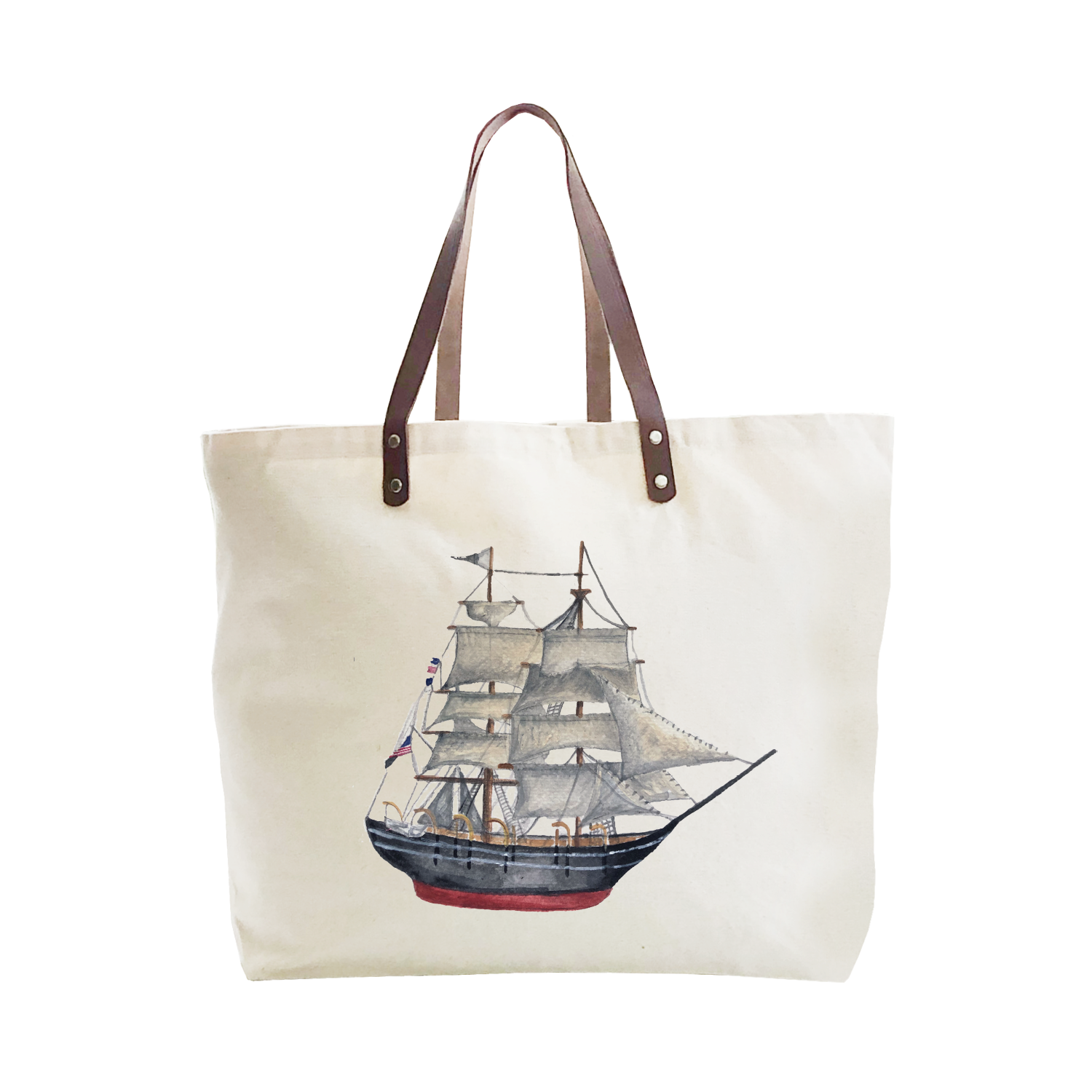 charles morgan whaling ship large tote