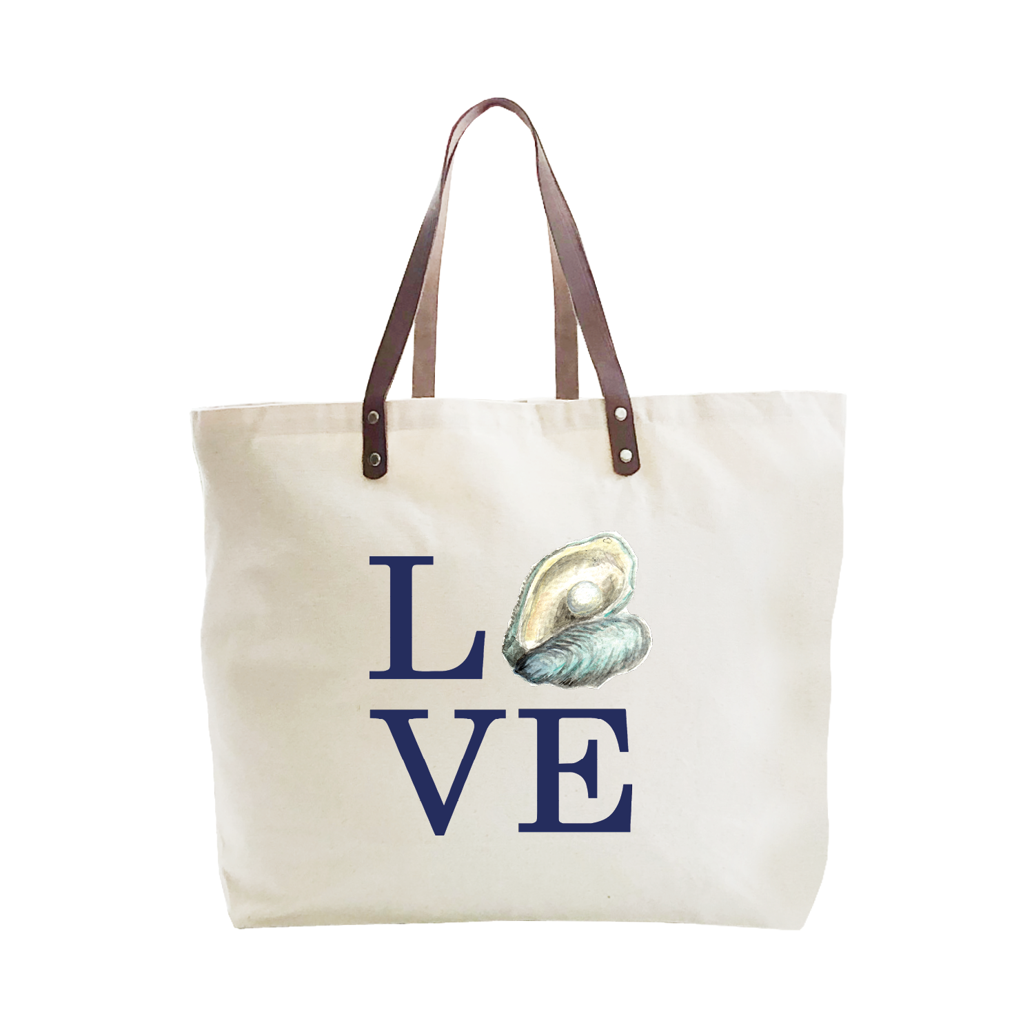love oyster large tote