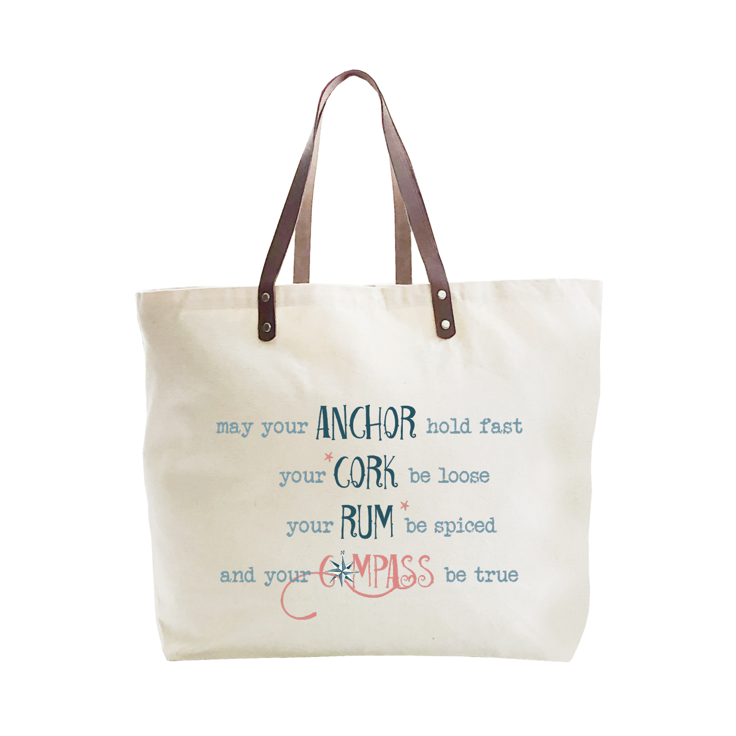 true compass large tote