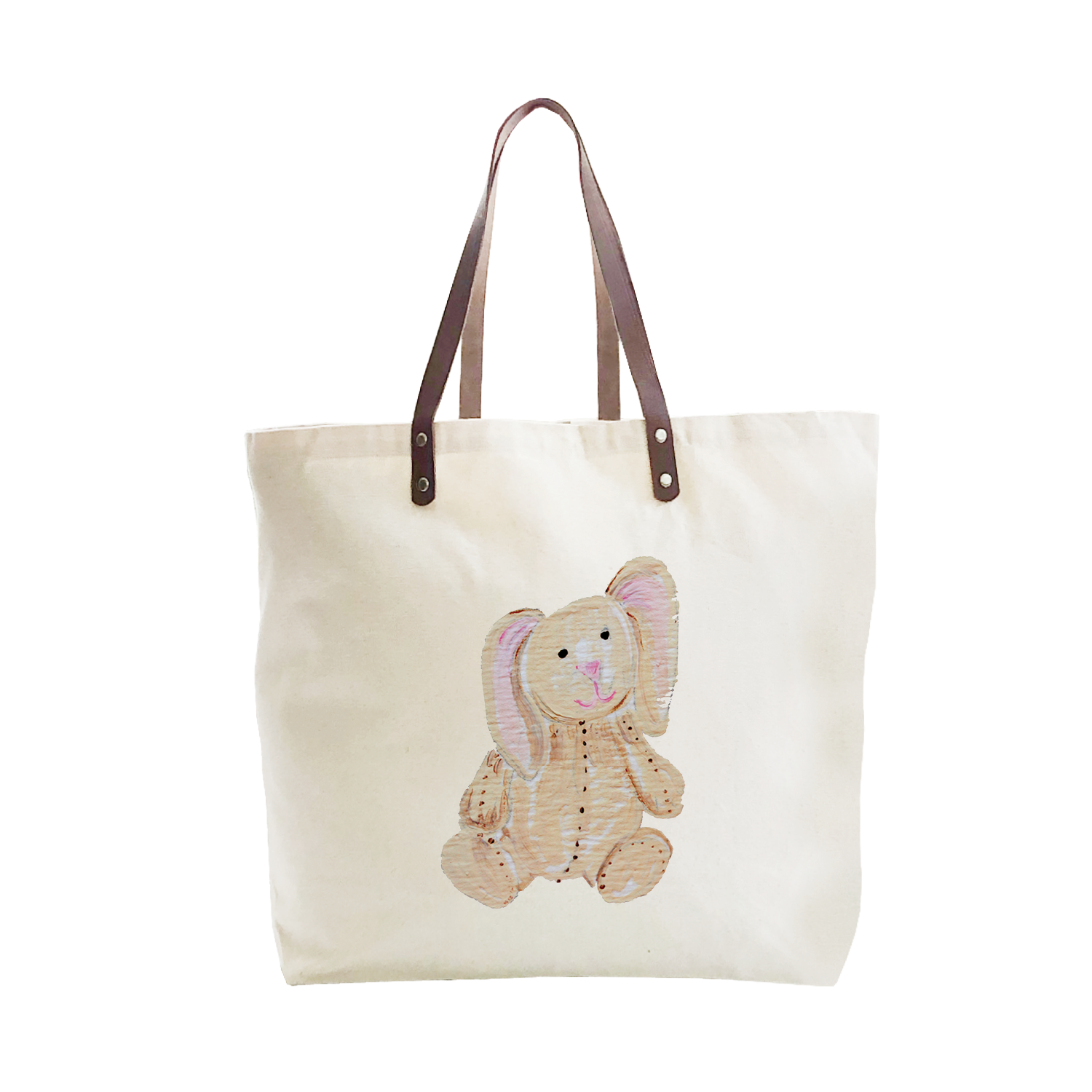 toy bunny large tote