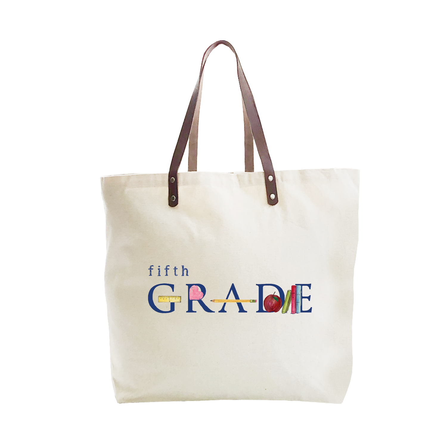 fifth grade large tote