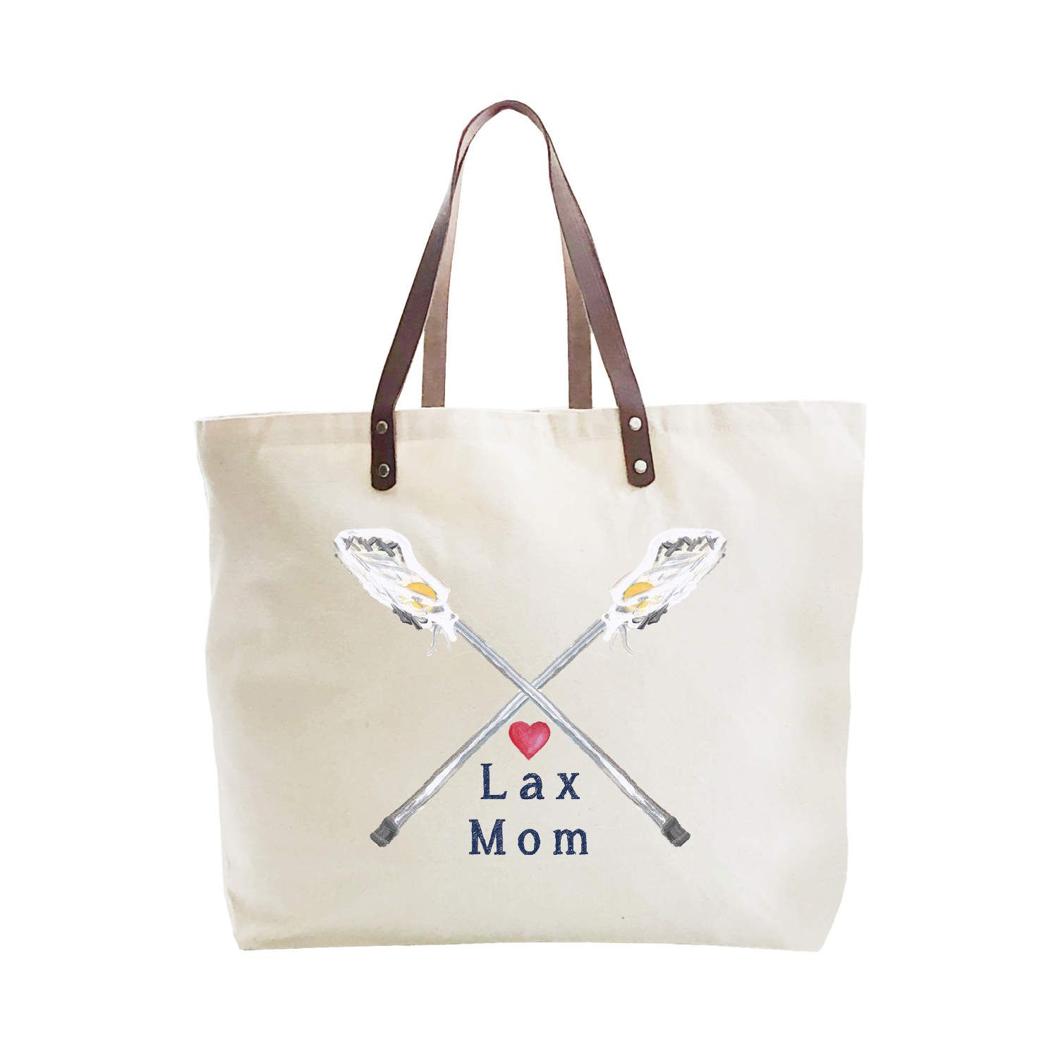 lax mom large tote