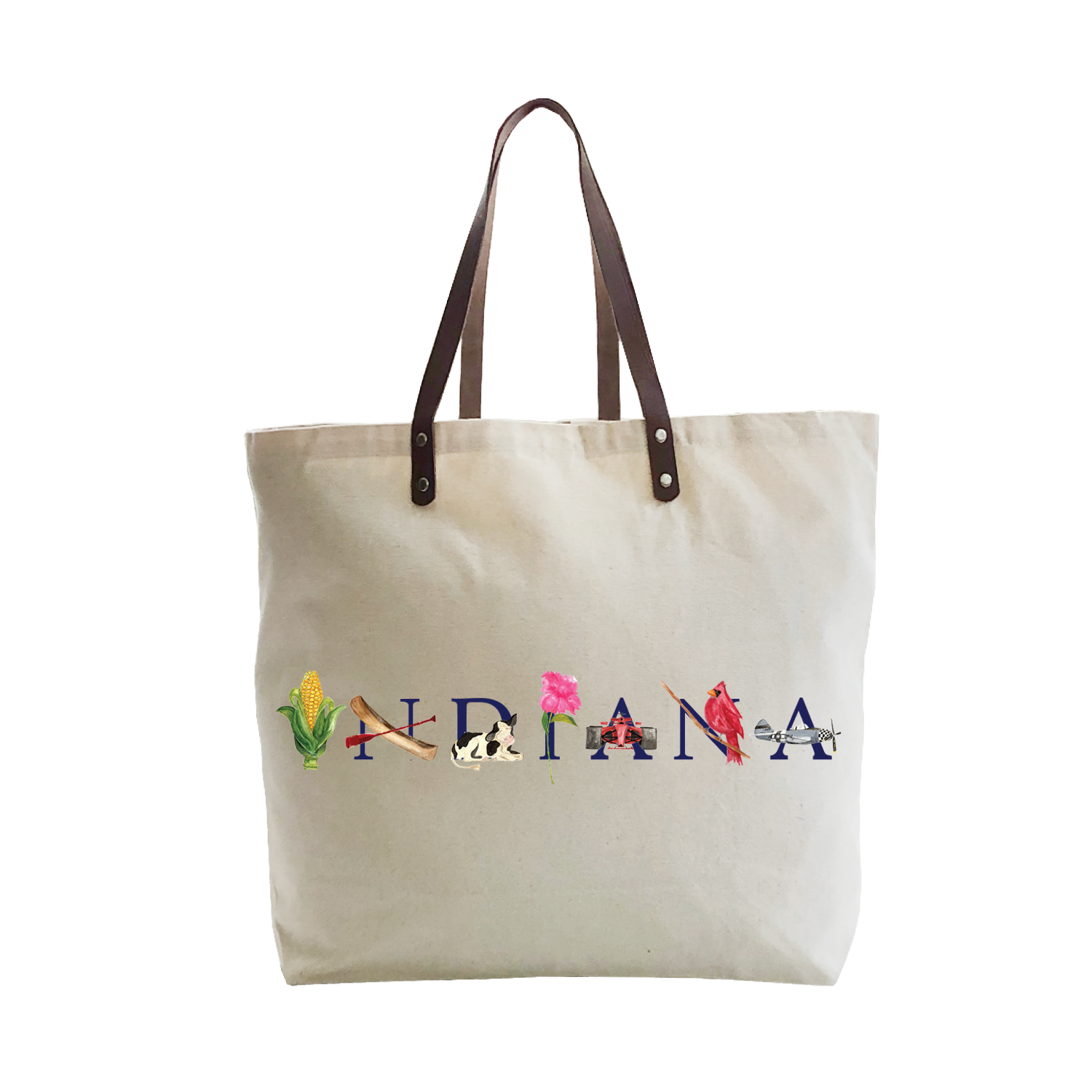indiana large tote