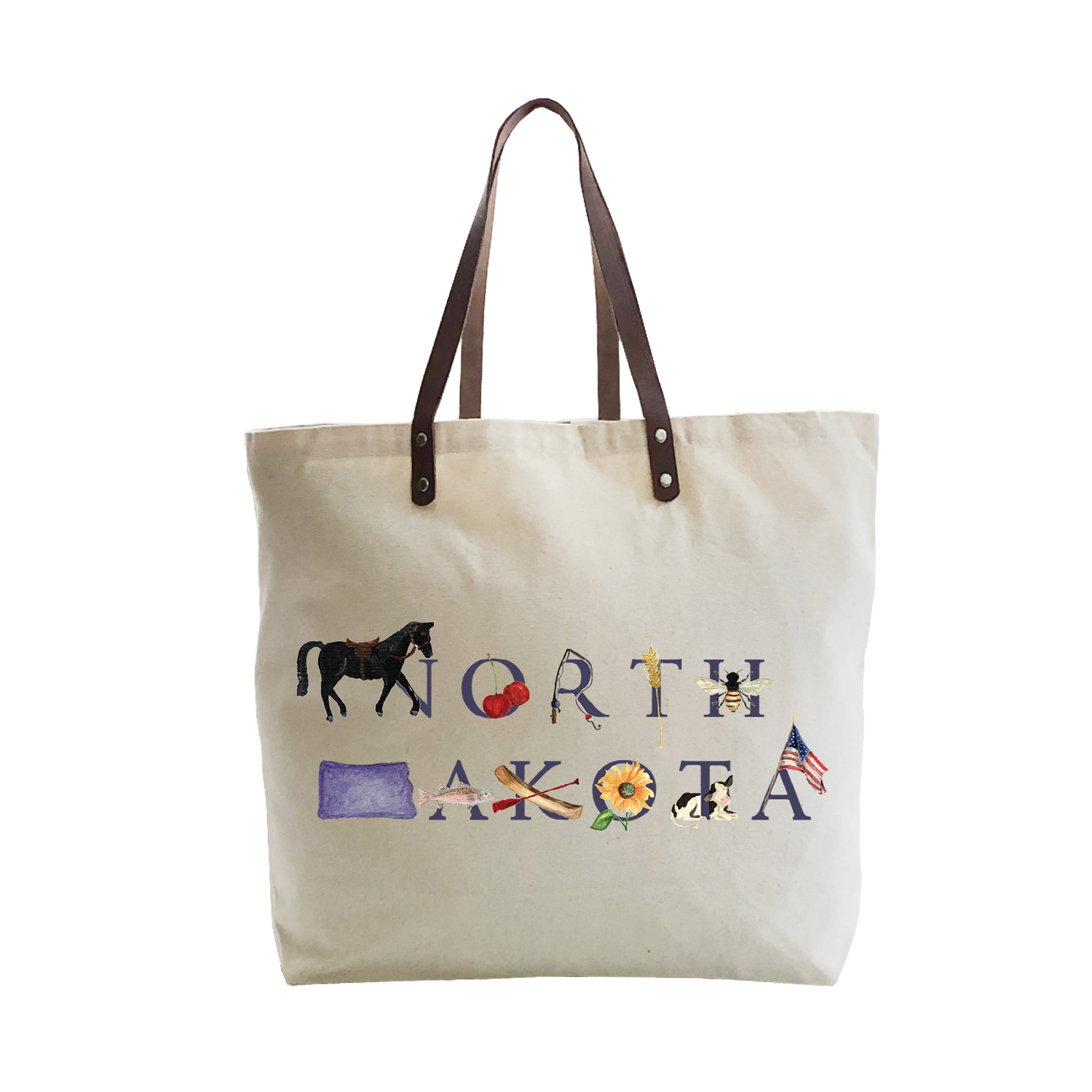 north dakota large tote