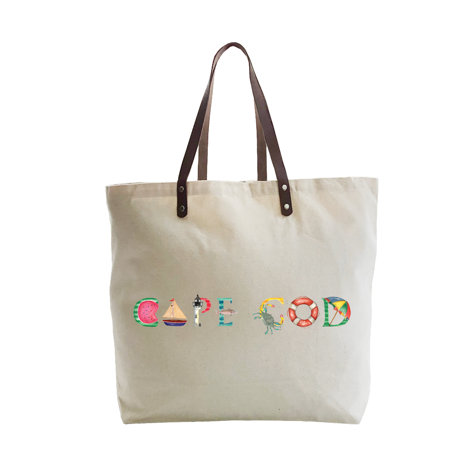 cape cod summer large tote
