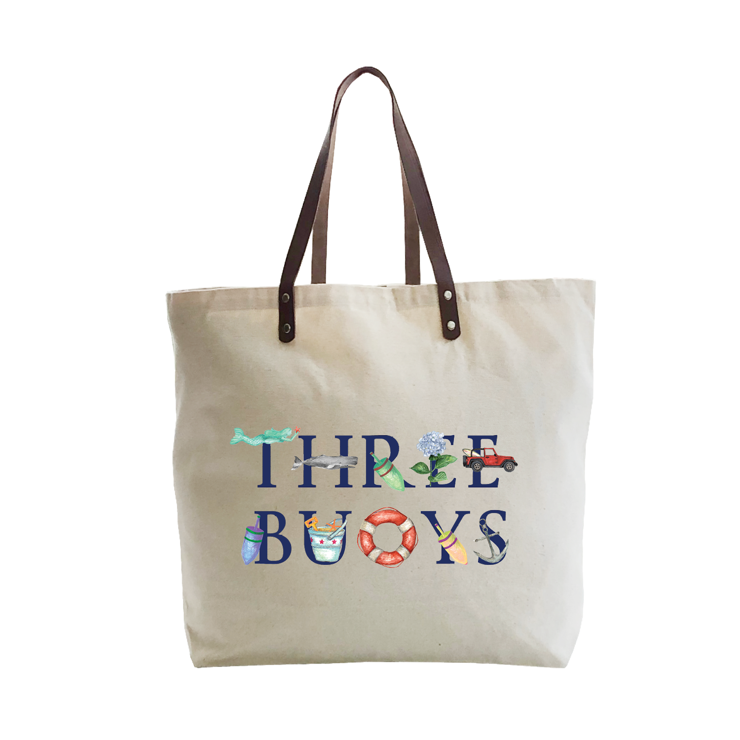 three buoys large tote