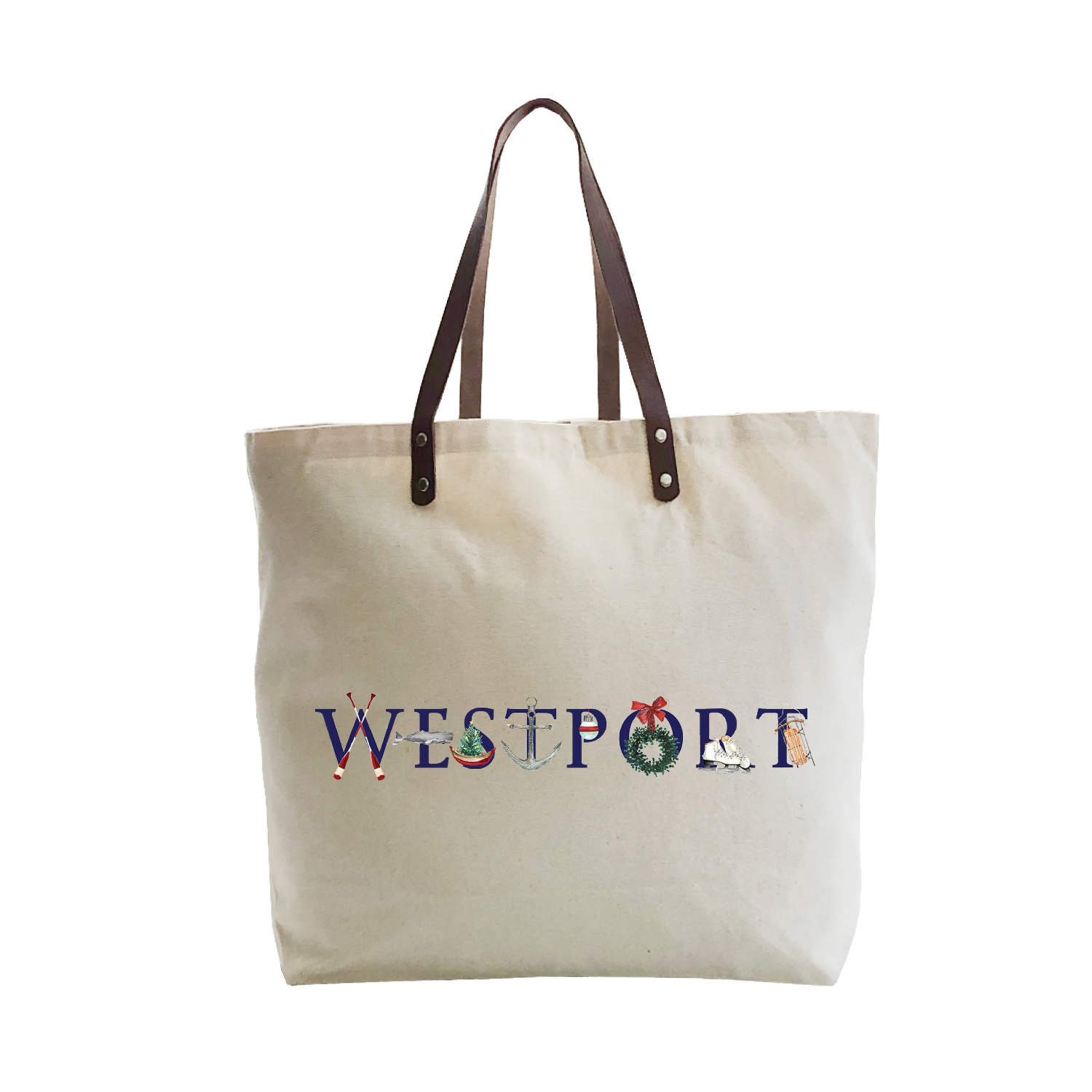 westport winter large tote