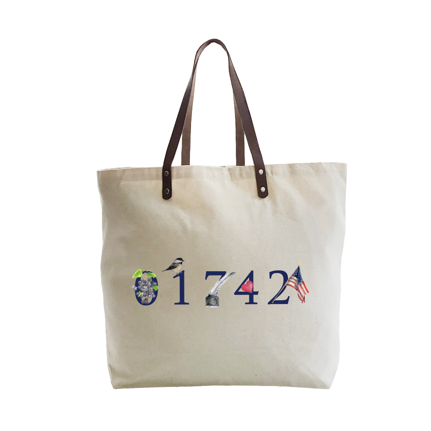 concord zip code large tote