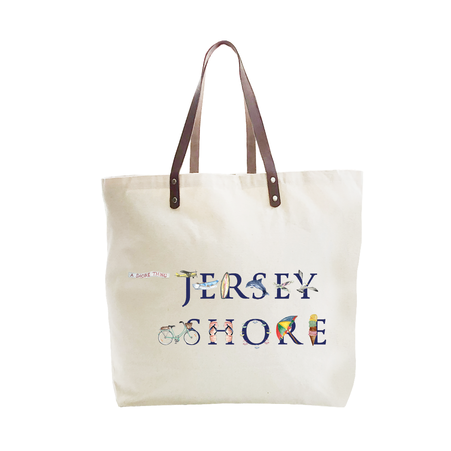 jersey shore large tote