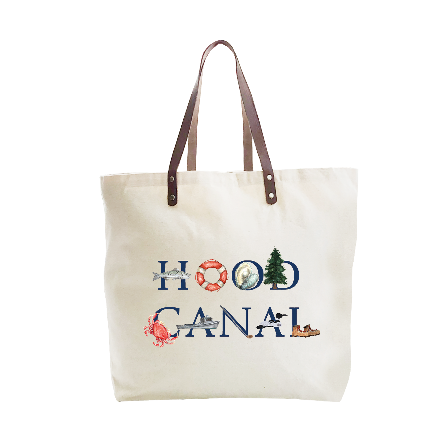 hood canal large tote