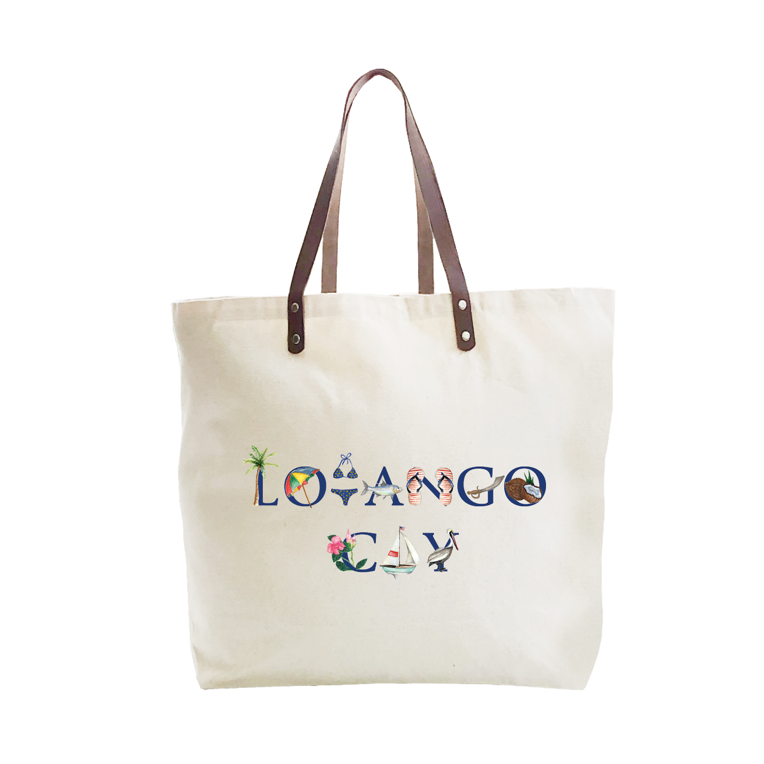 lovango cay large tote