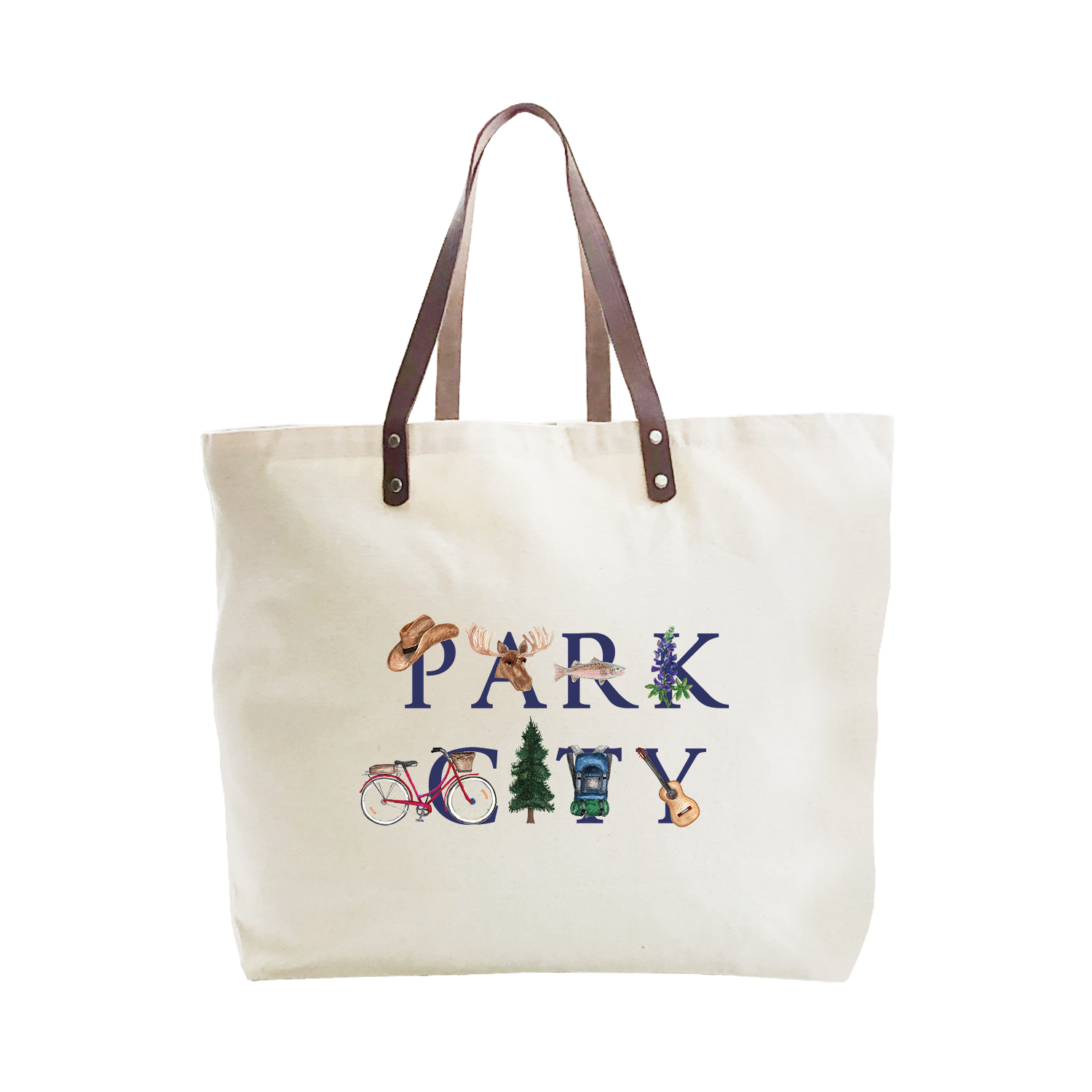 park city summer large tote