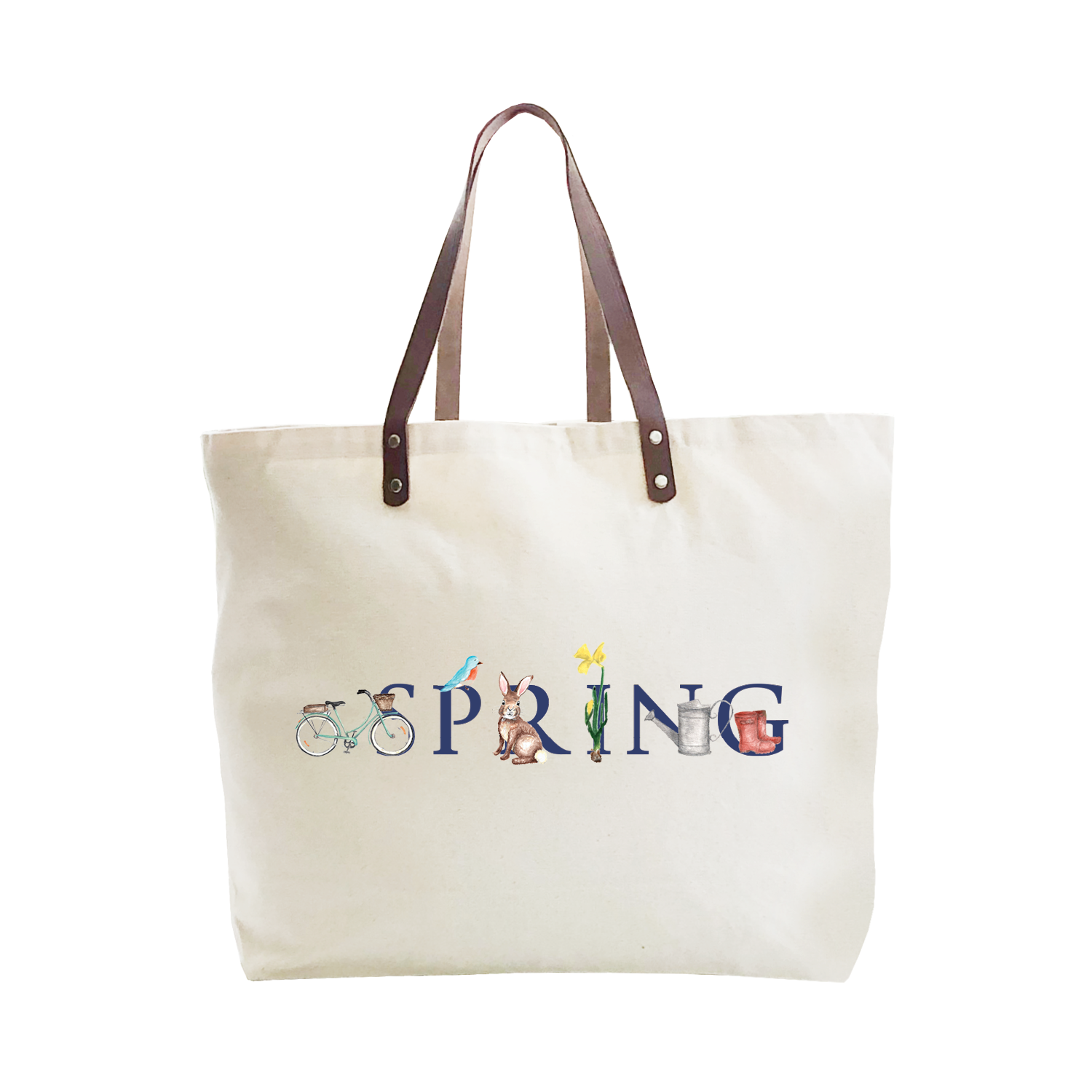 spring large tote