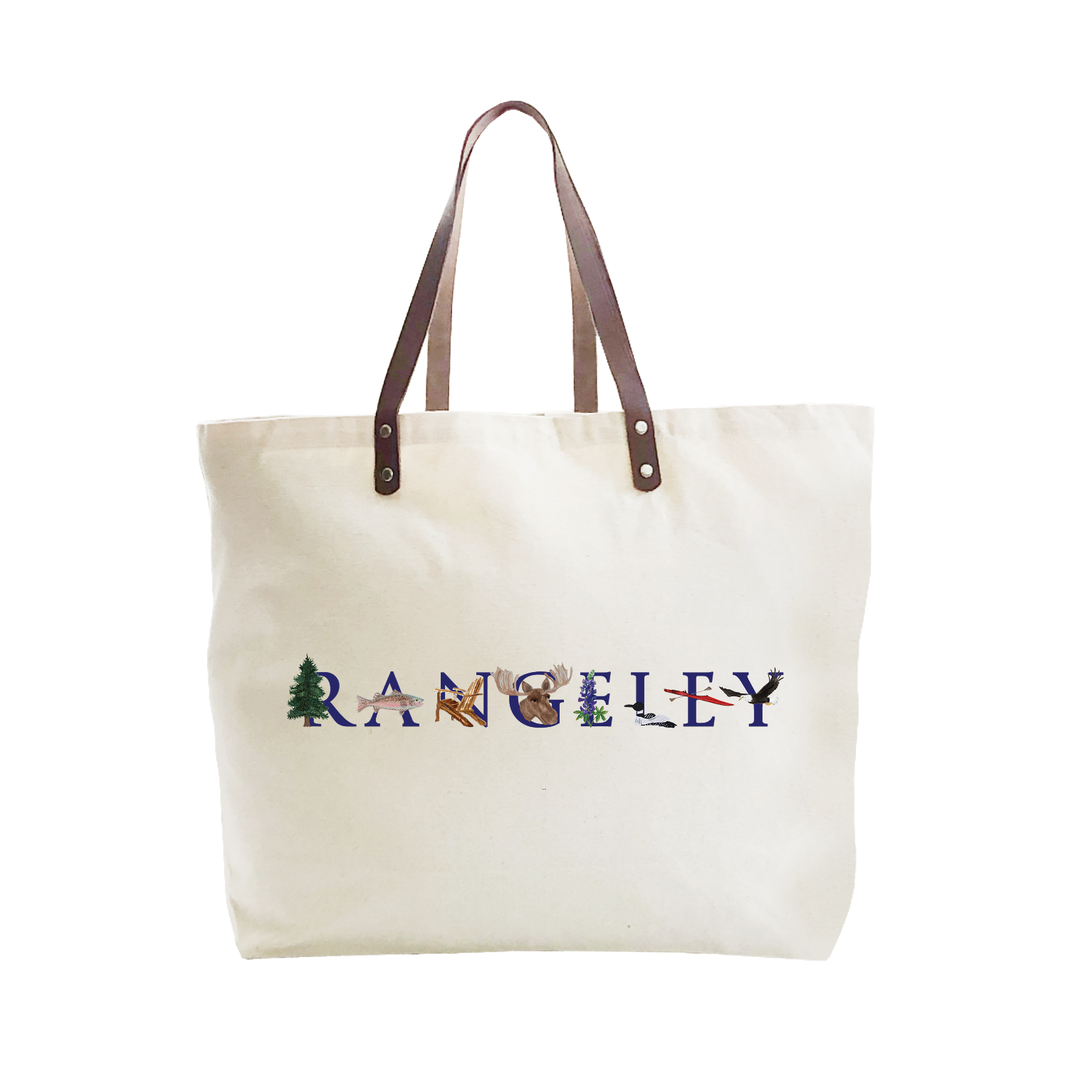 rangeley summer large tote