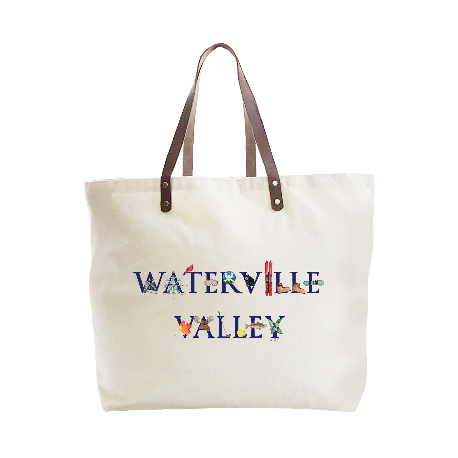 waterville valley large tote