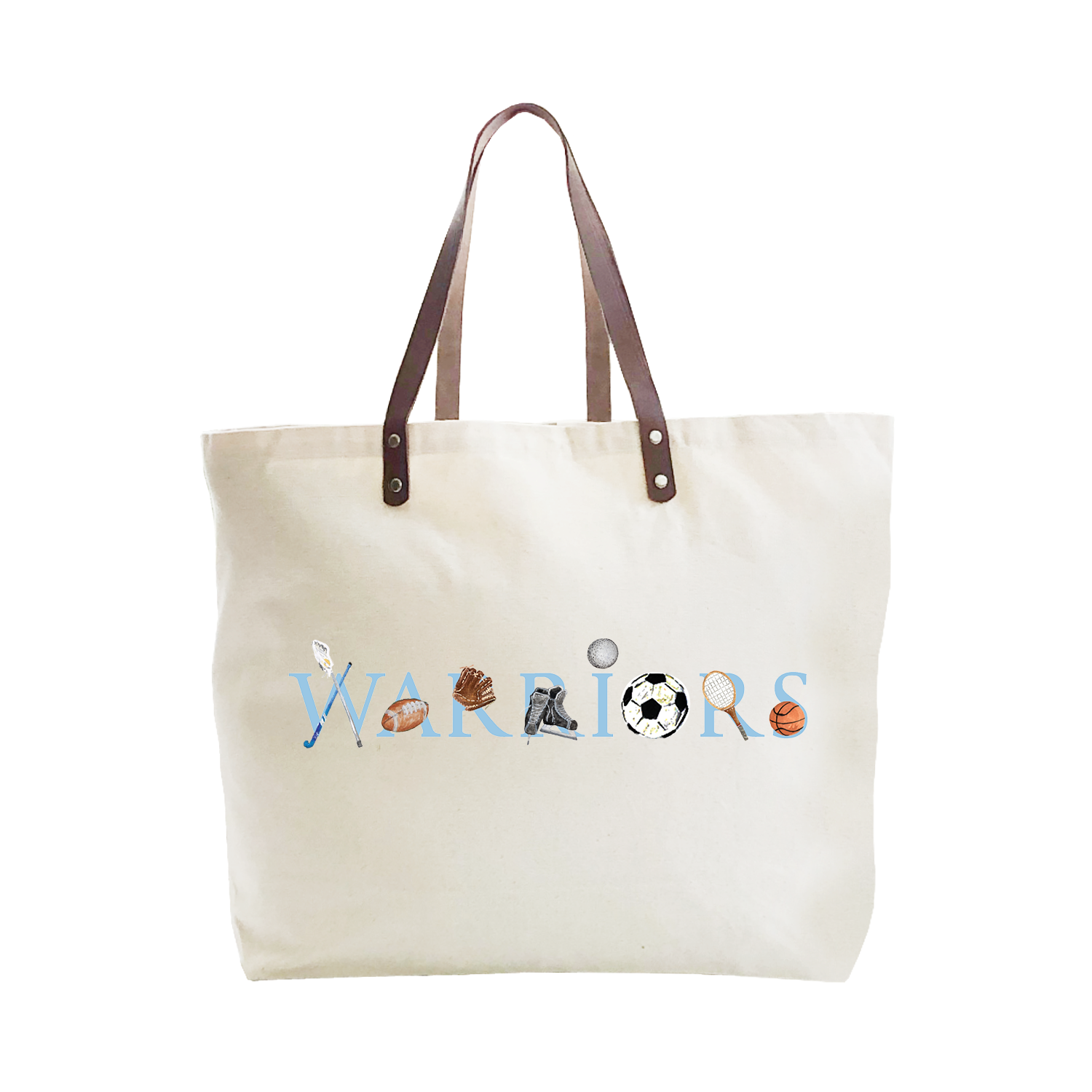 warriors large tote