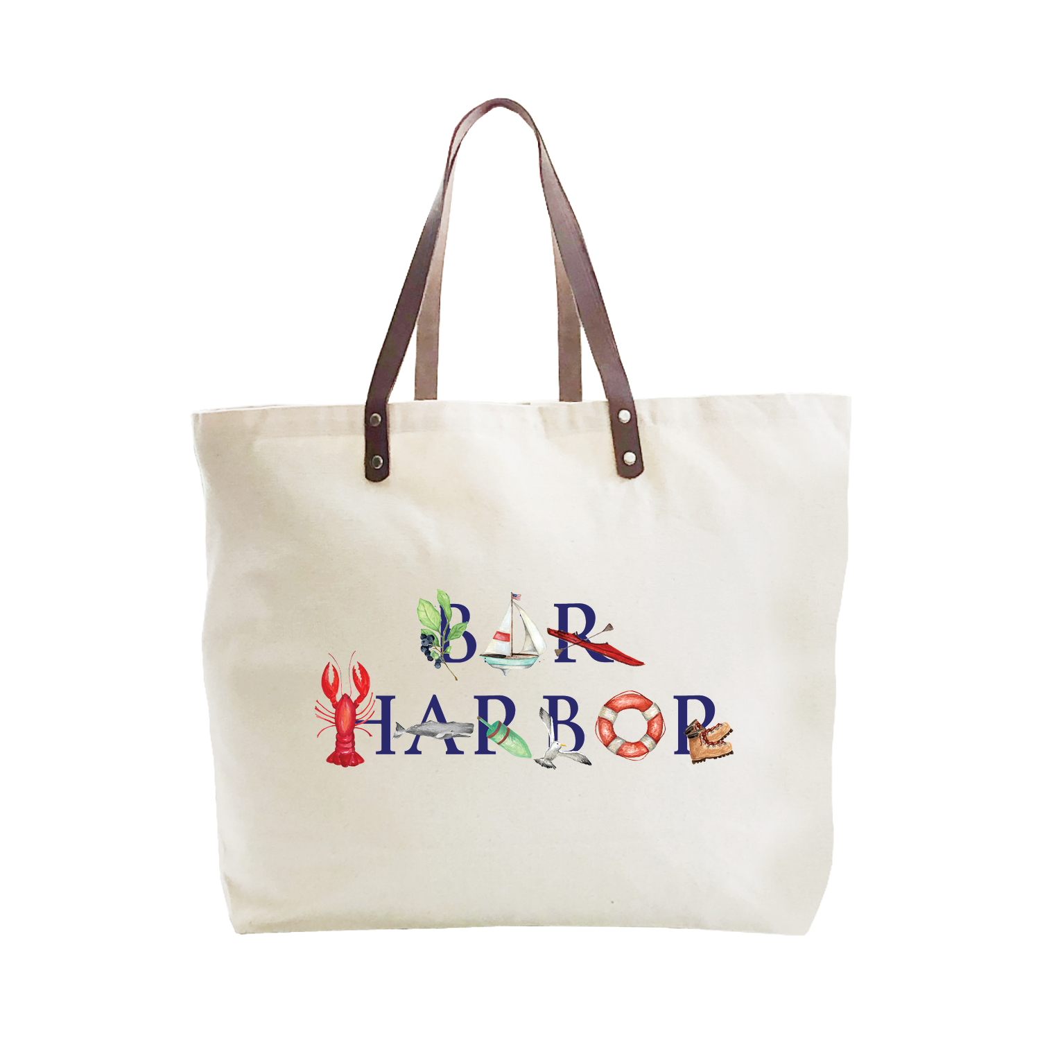 bar harbor large tote