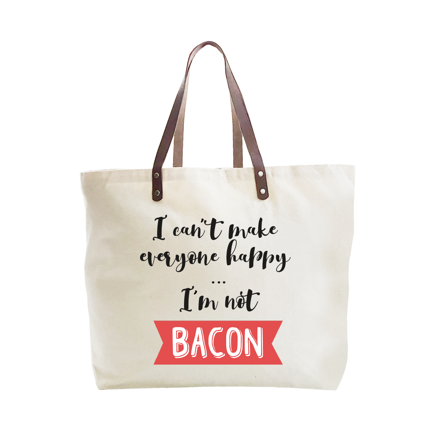 bacon large tote