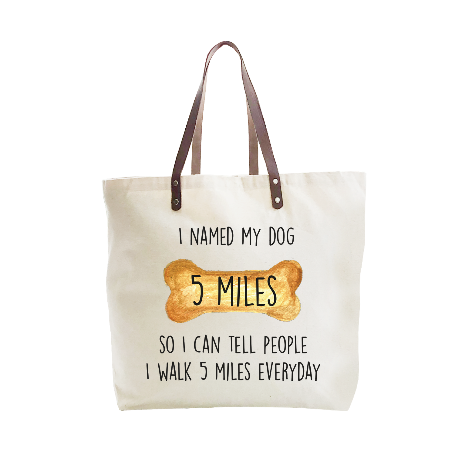 5 miles large tote