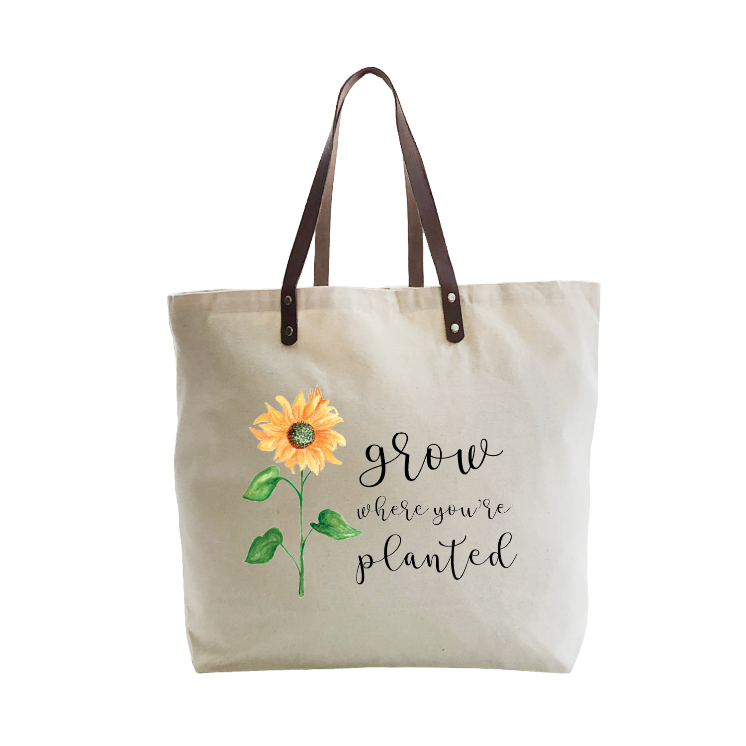 grow planted large tote