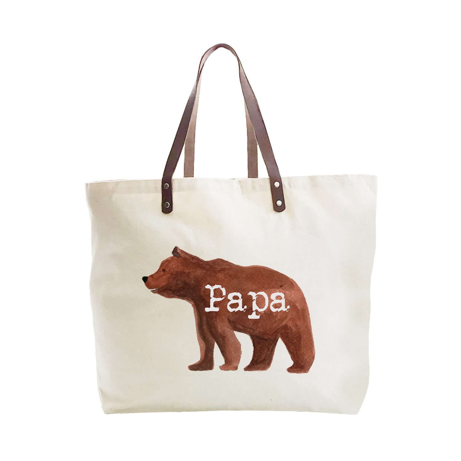 papa bear large tote