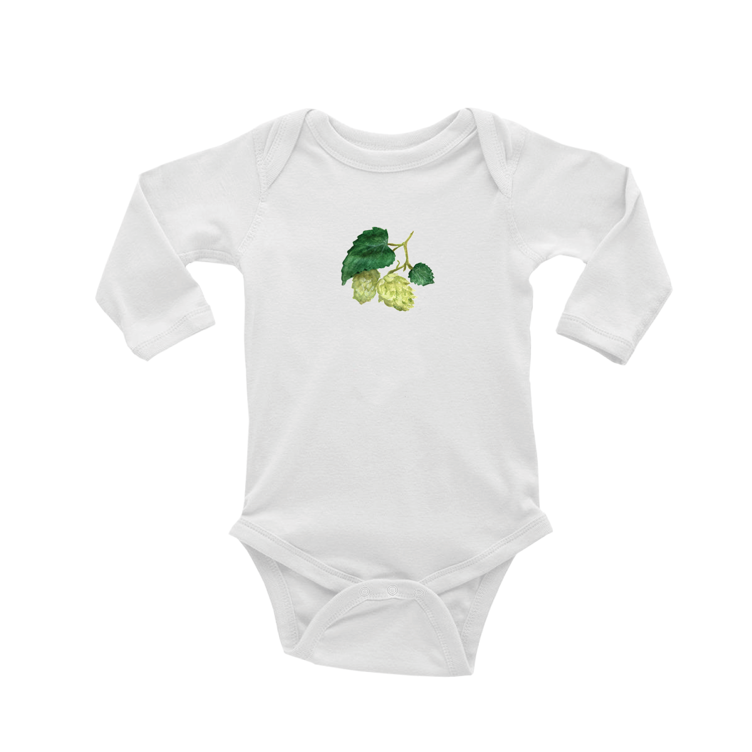 hops baby snap up long sleeve