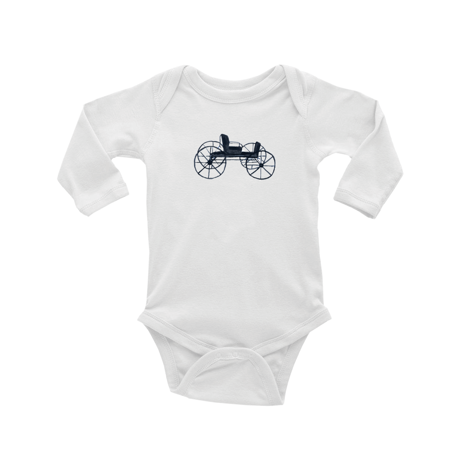 amesbury carriage baby snap up long sleeve