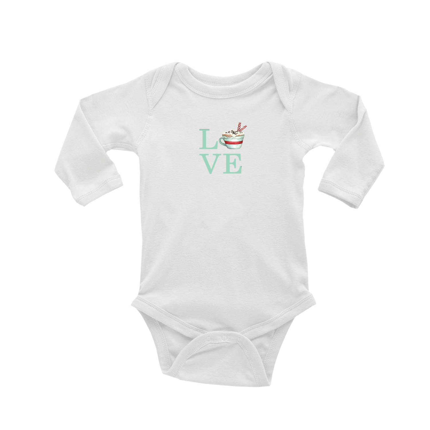 love cocoa baby snap up long sleeve