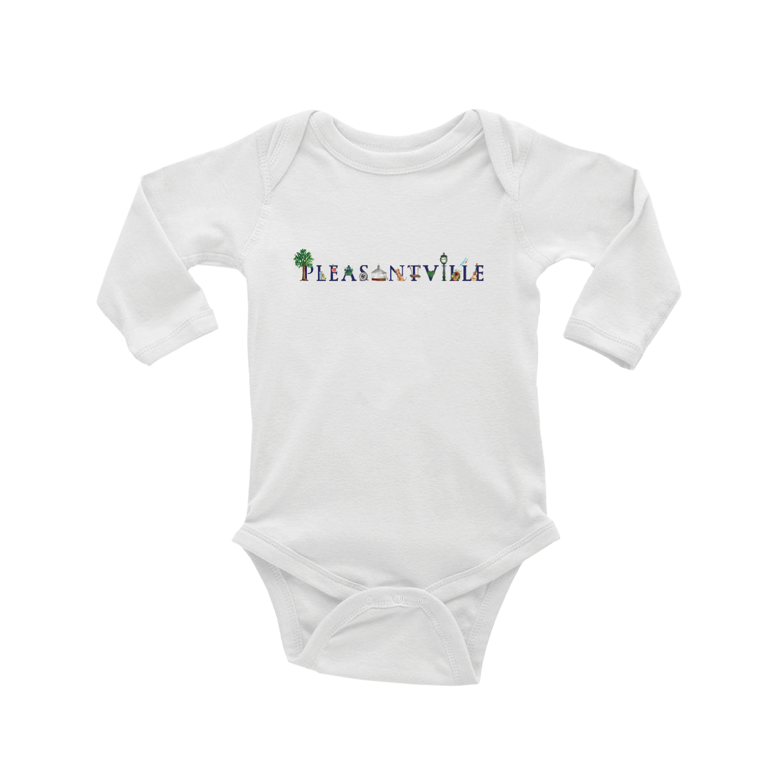 pleasantville baby snap up long sleeve