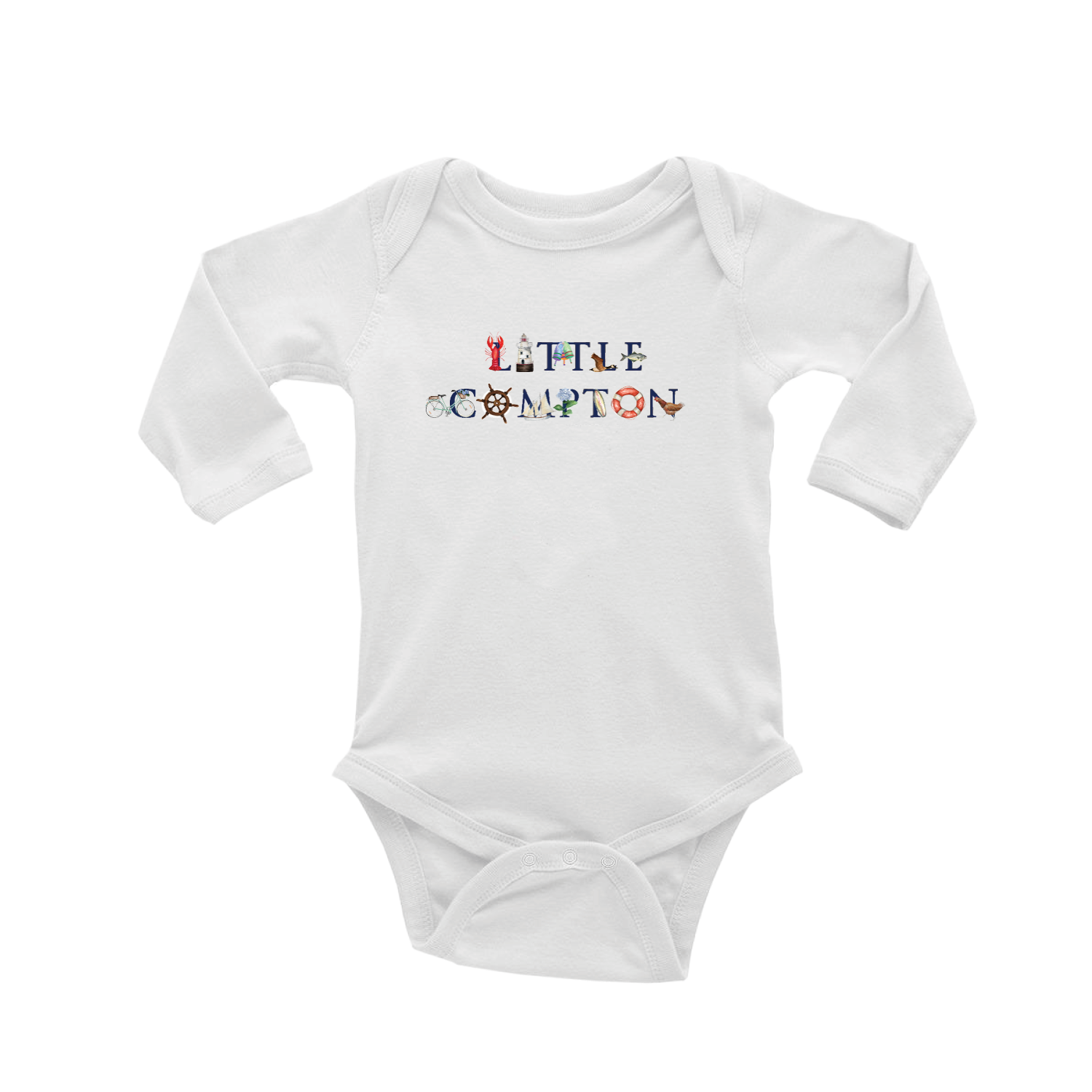 little compton baby snap up long sleeve