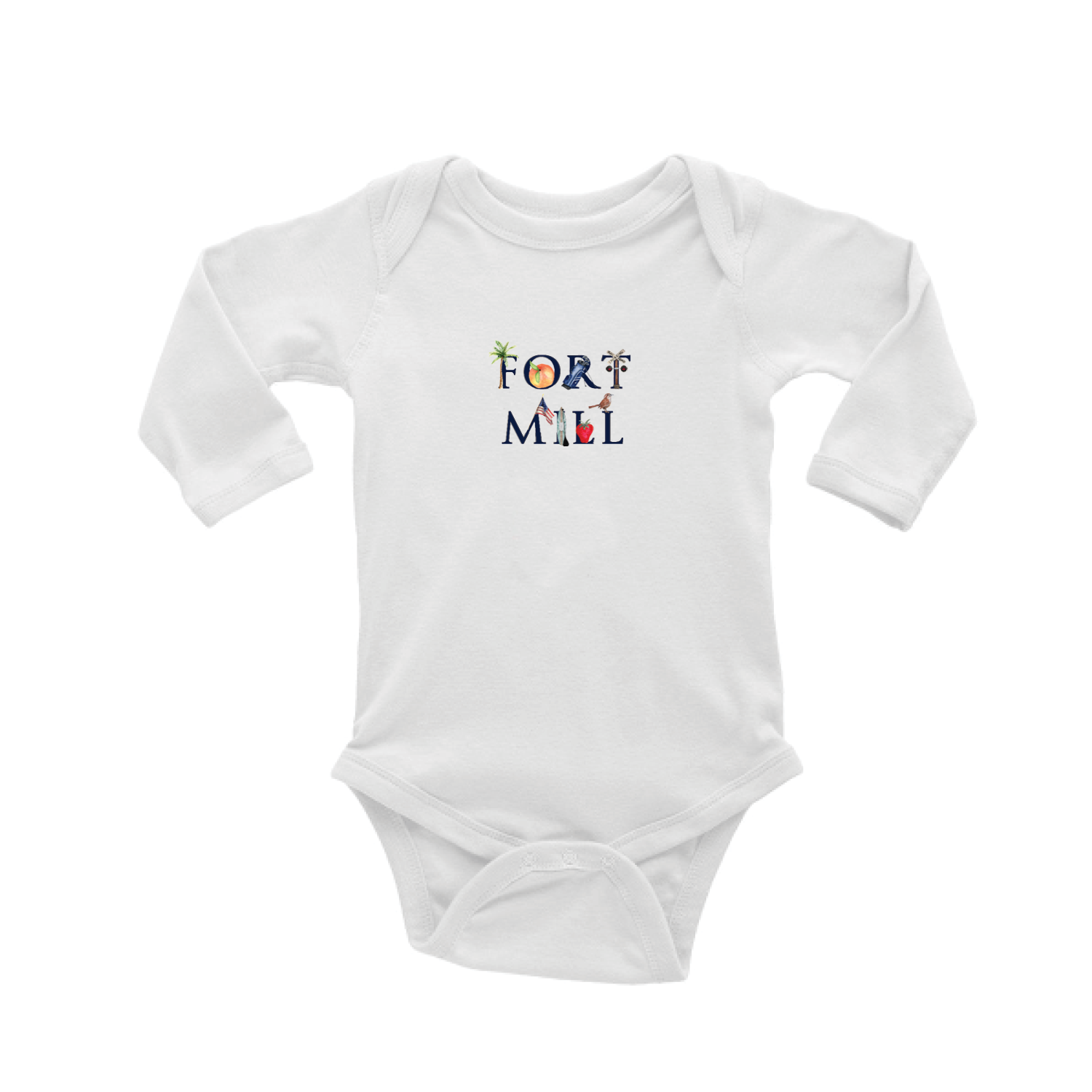 fort mill baby snap up long sleeve