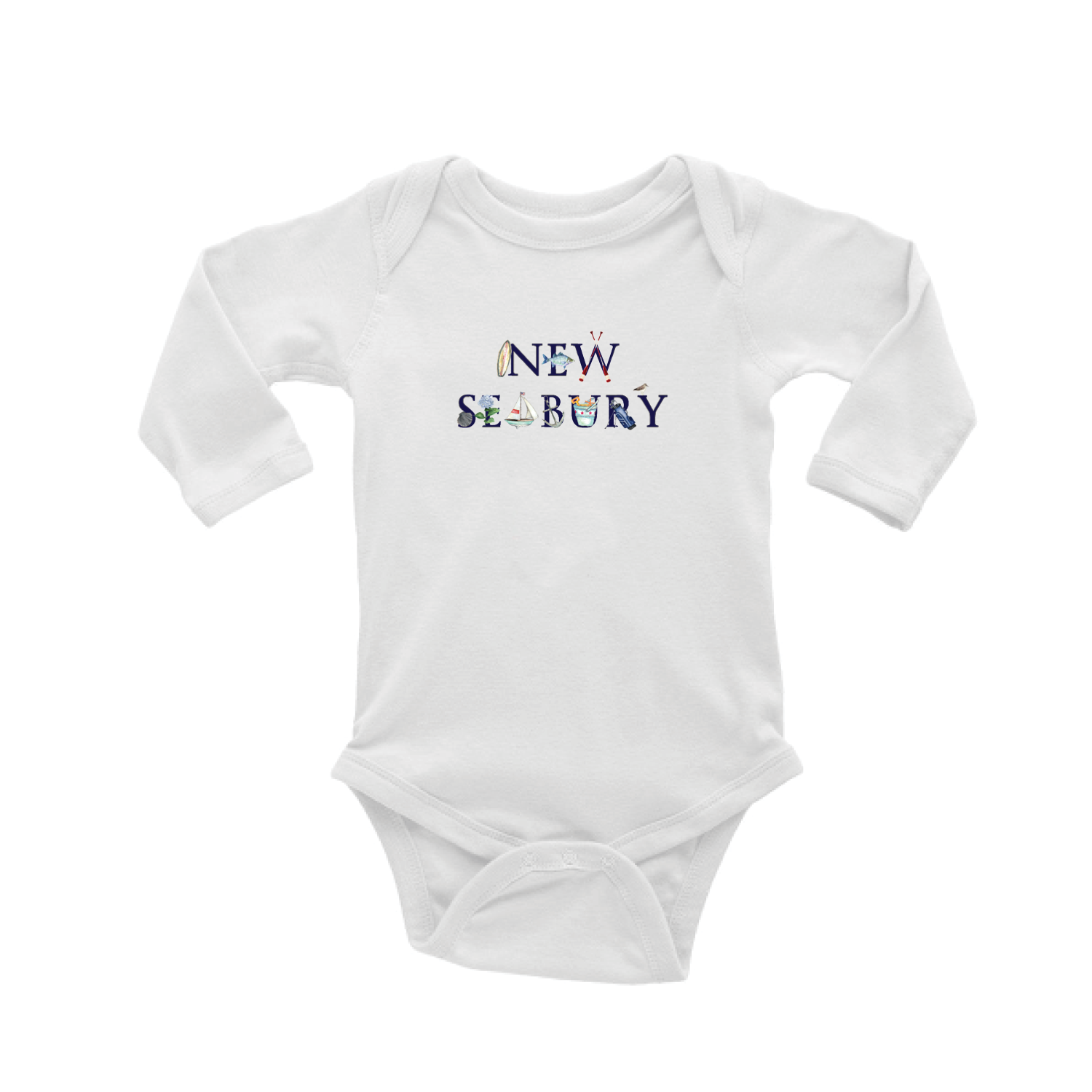 new seabury baby snap up long sleeve