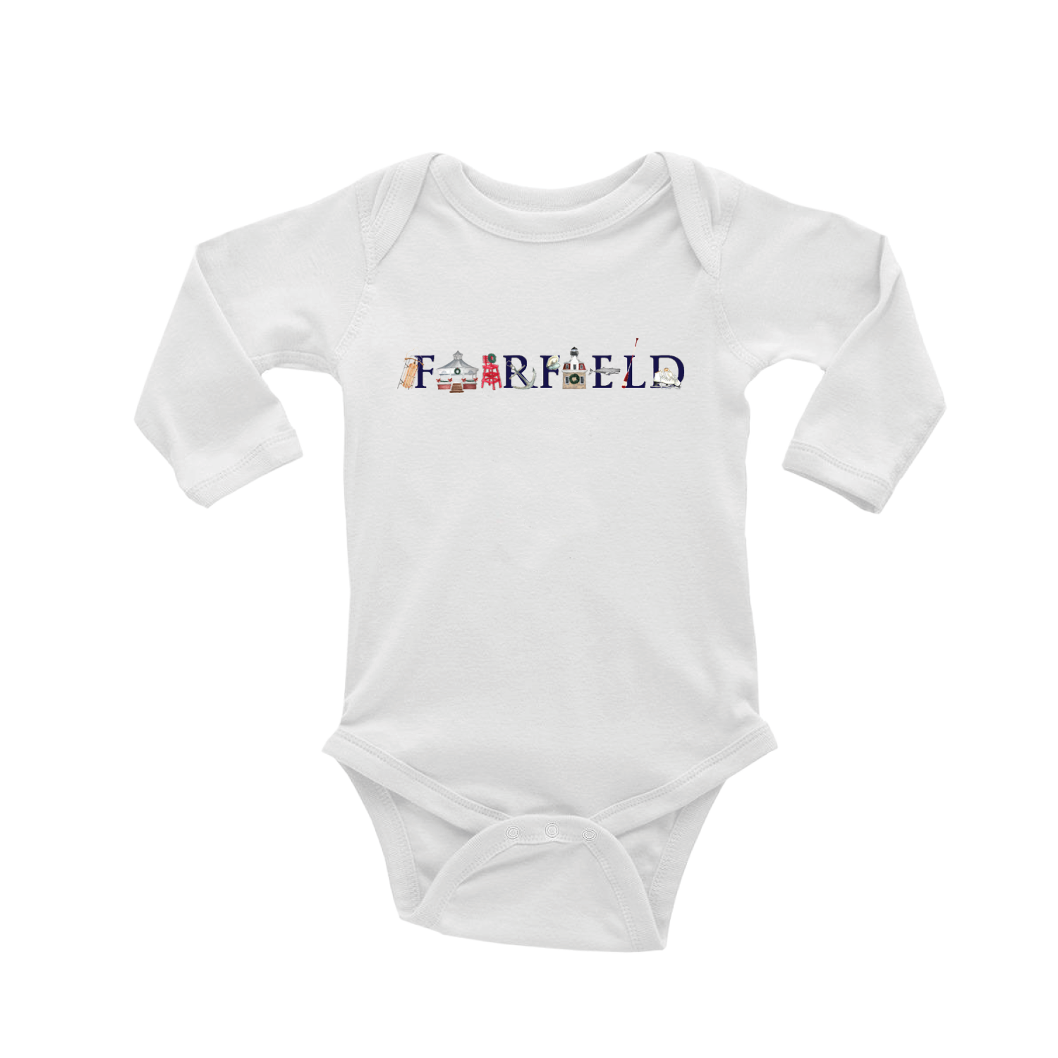 fairfield ct holiday baby snap up long sleeve