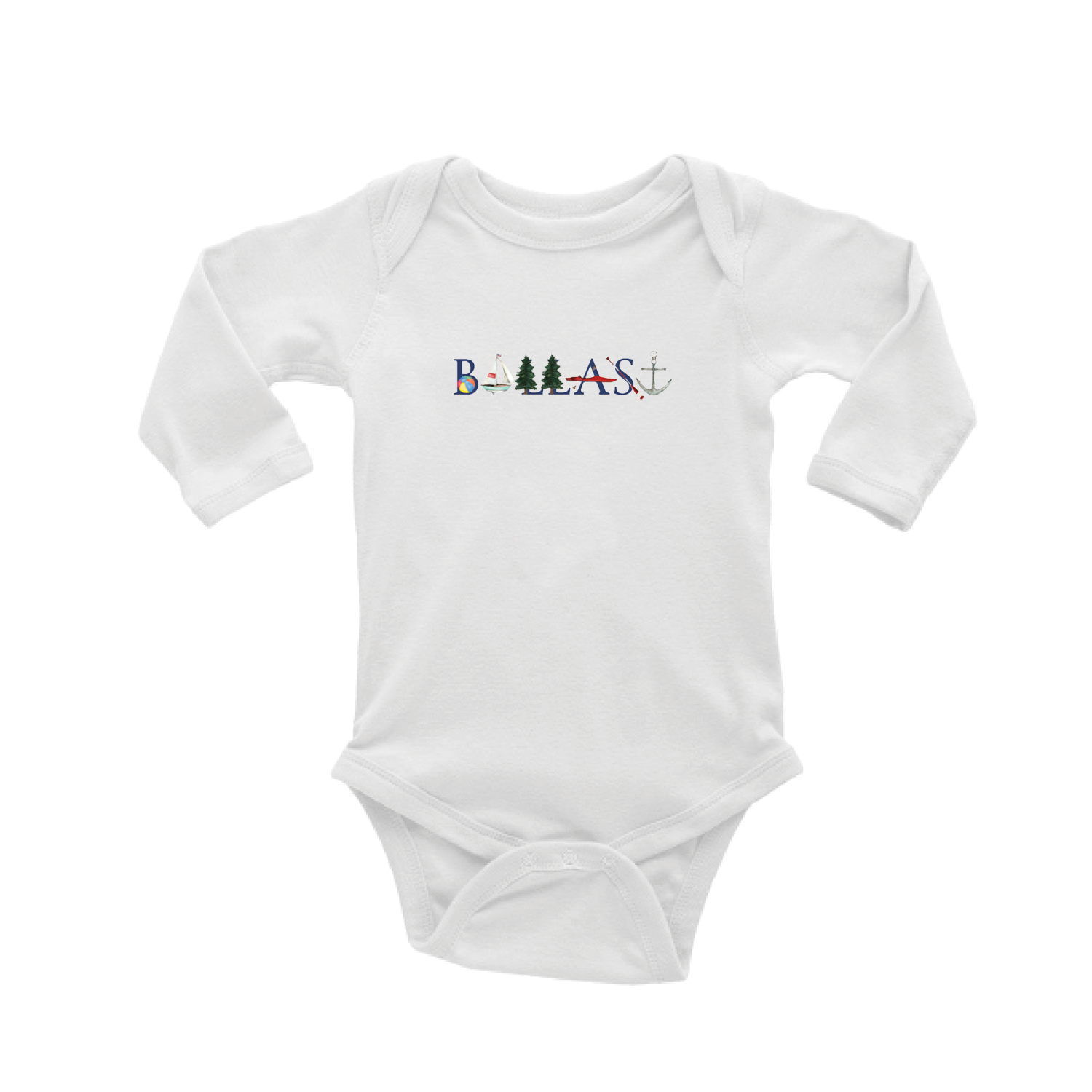 ballast baby snap up long sleeve