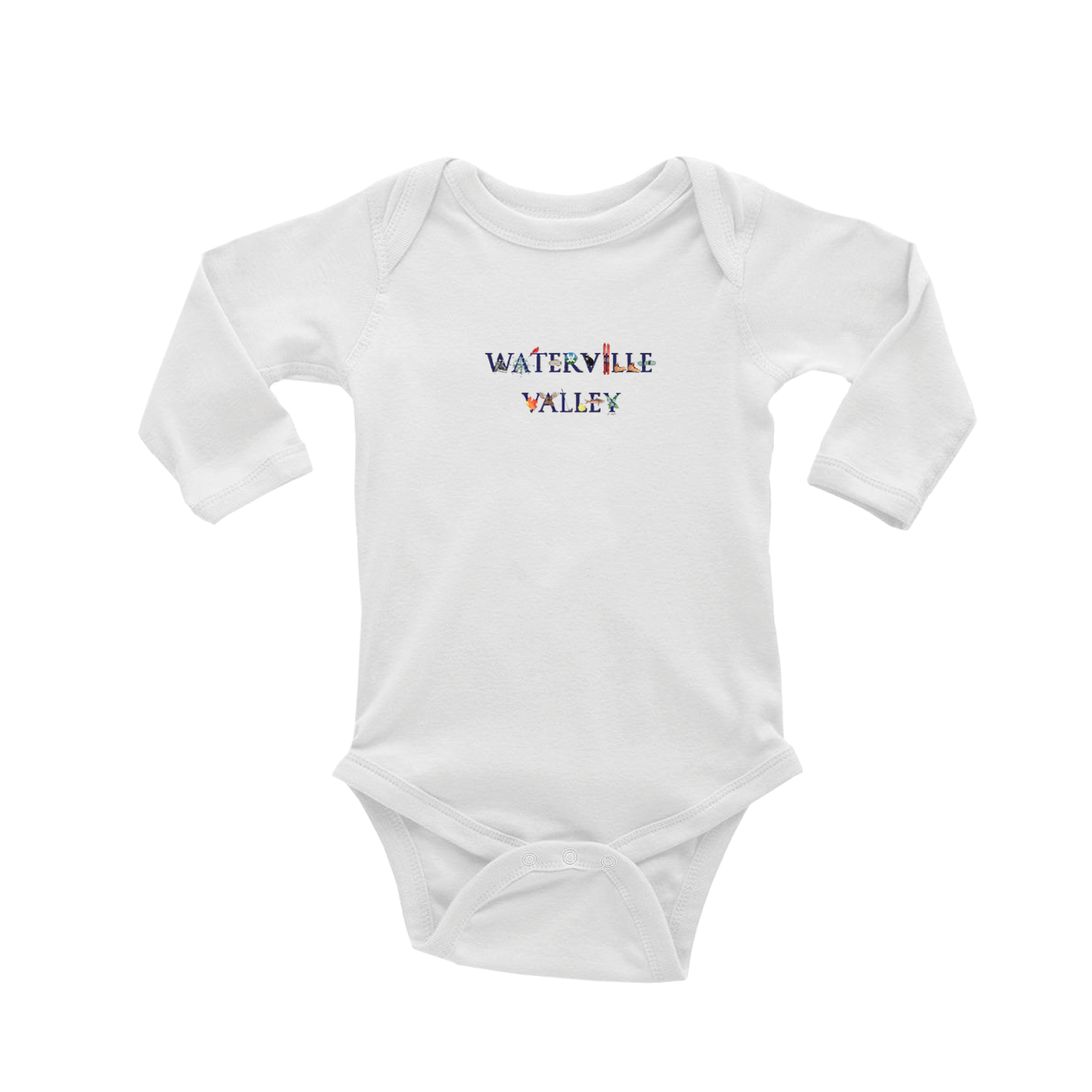 waterville valley baby snap up short sleeve