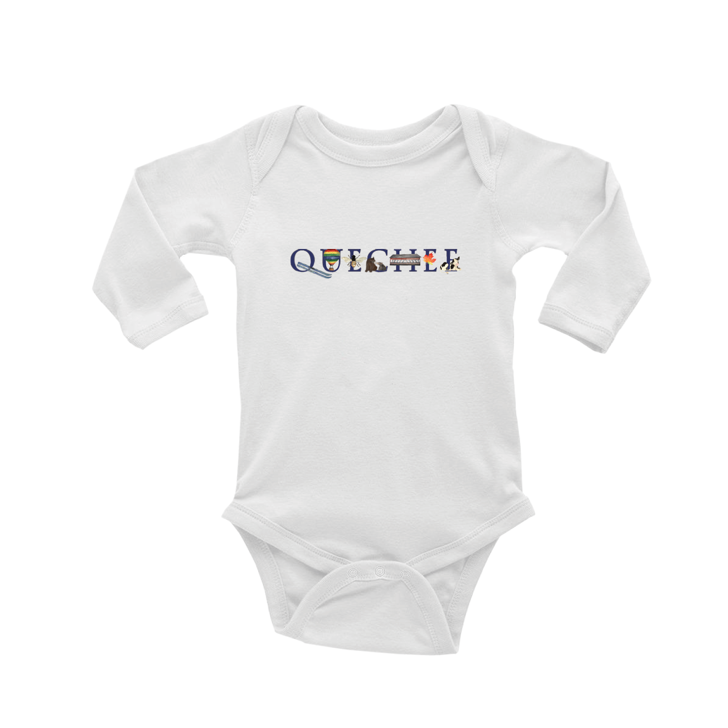 quechee baby snap up long sleeve