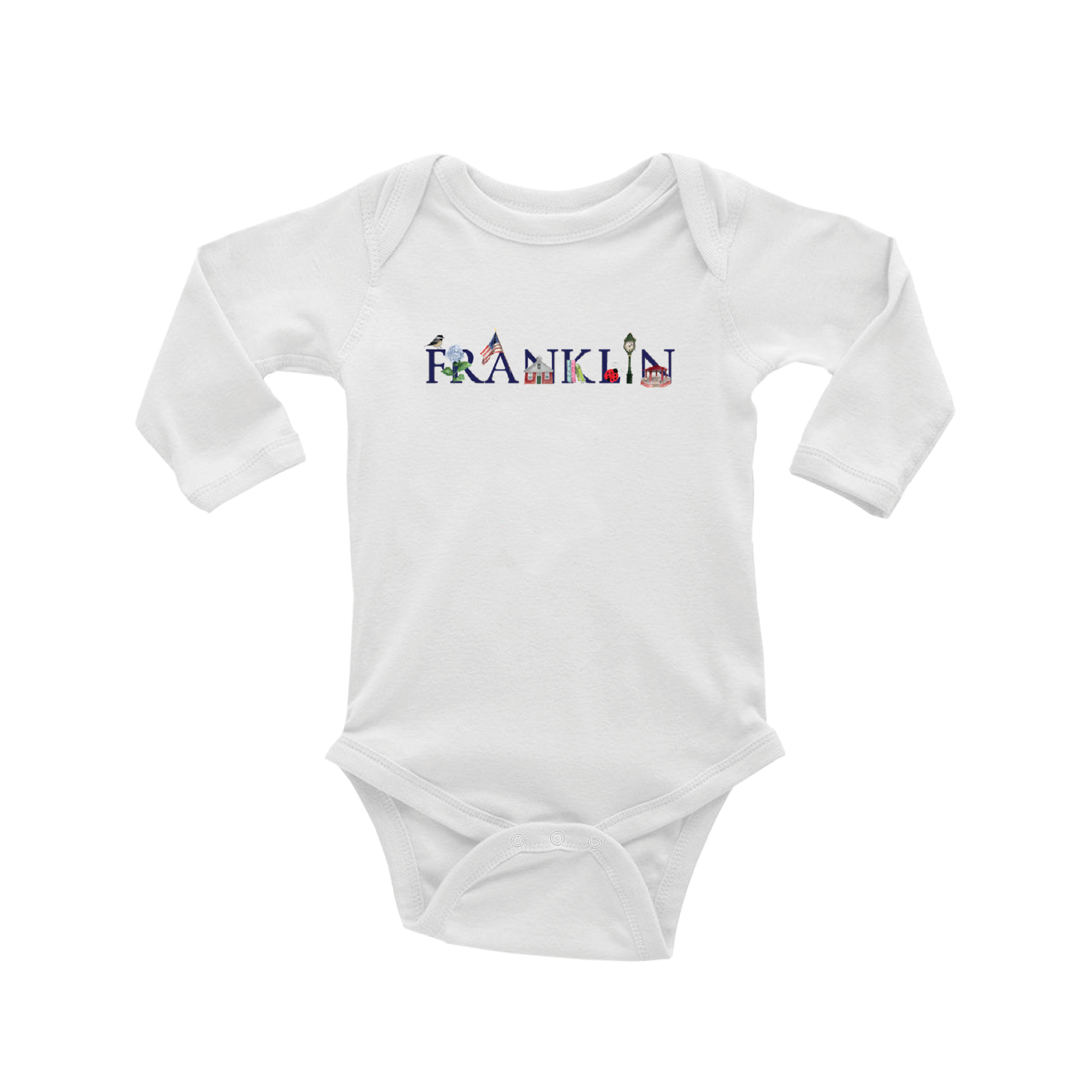 franklin baby snap up long sleeve