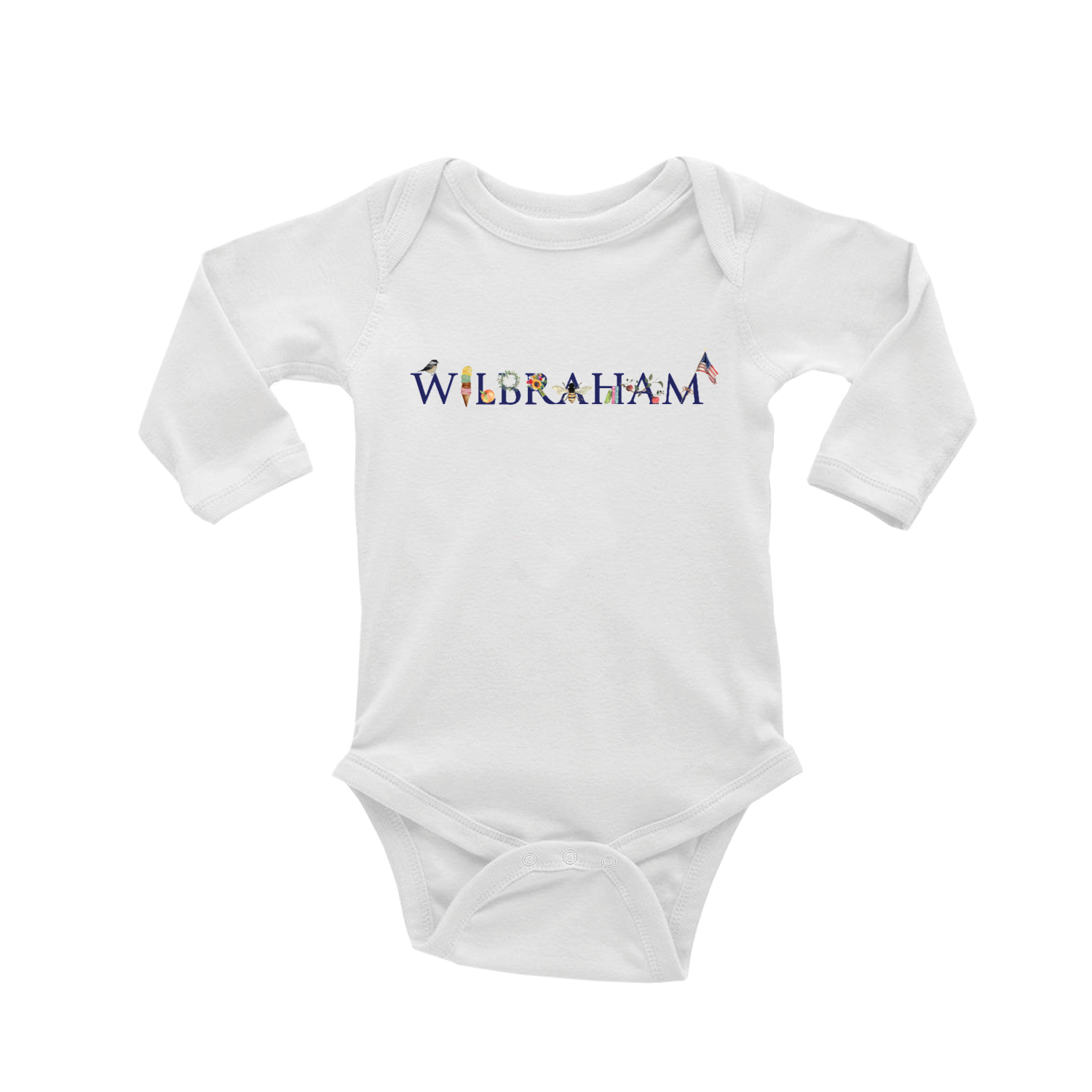 wilbraham baby snap up long sleeve