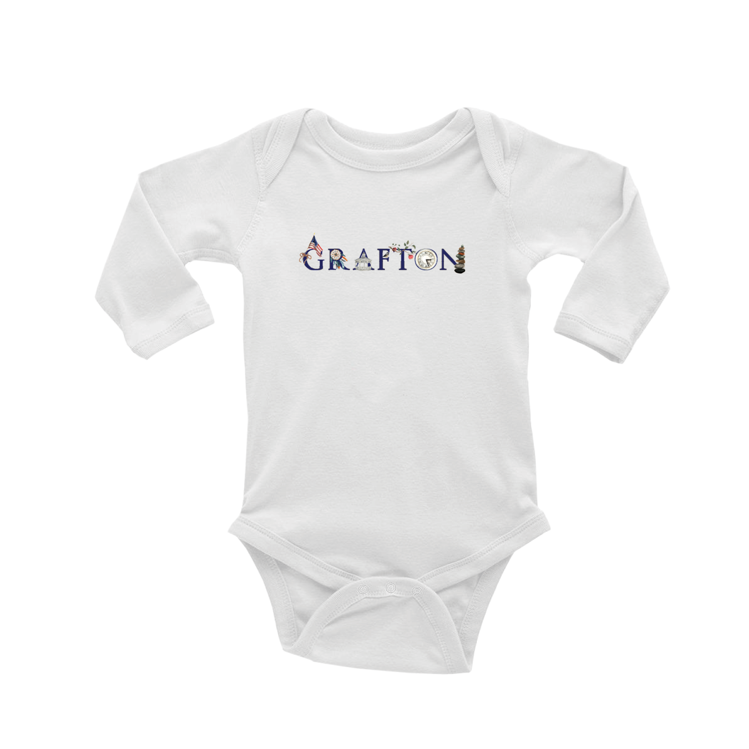 grafton baby snap up long sleeve