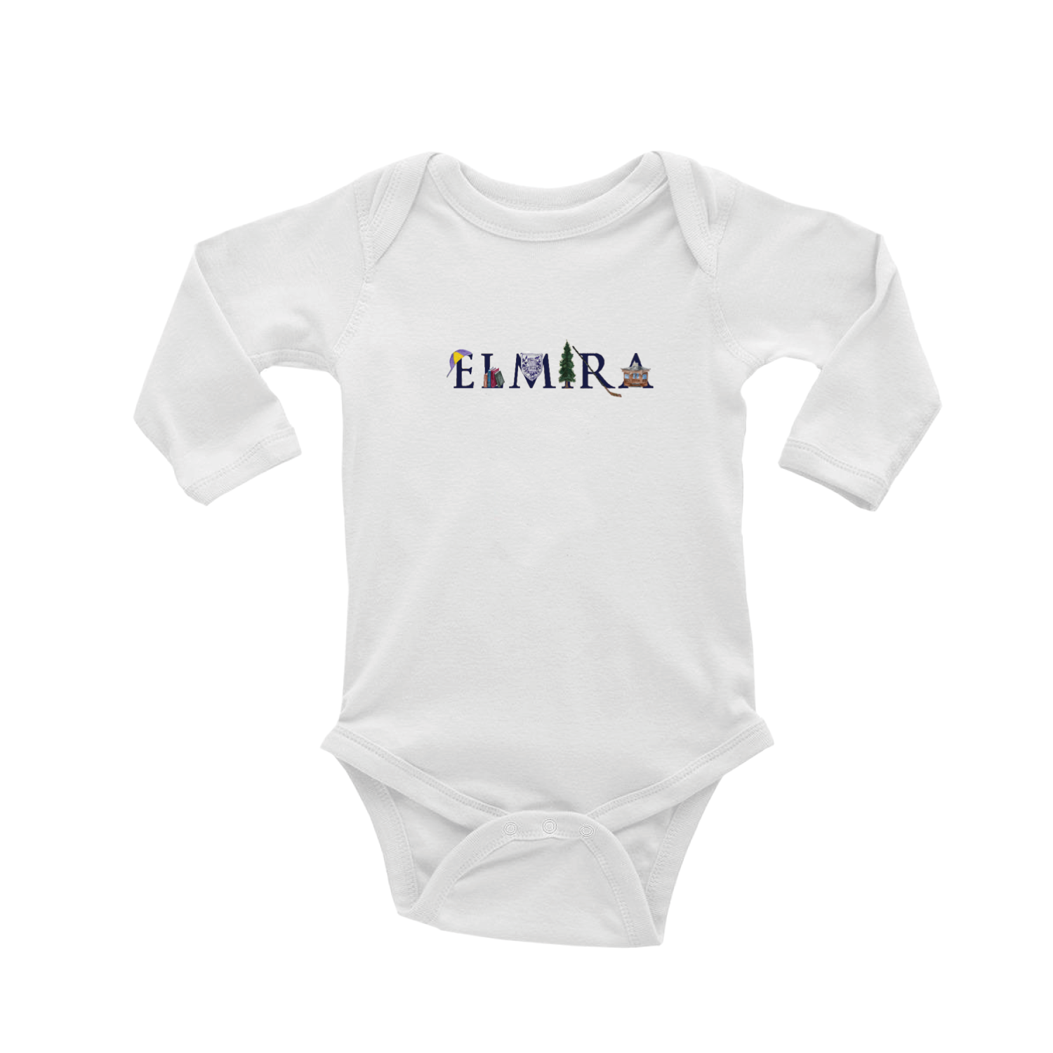 elmira baby snap up long sleeve