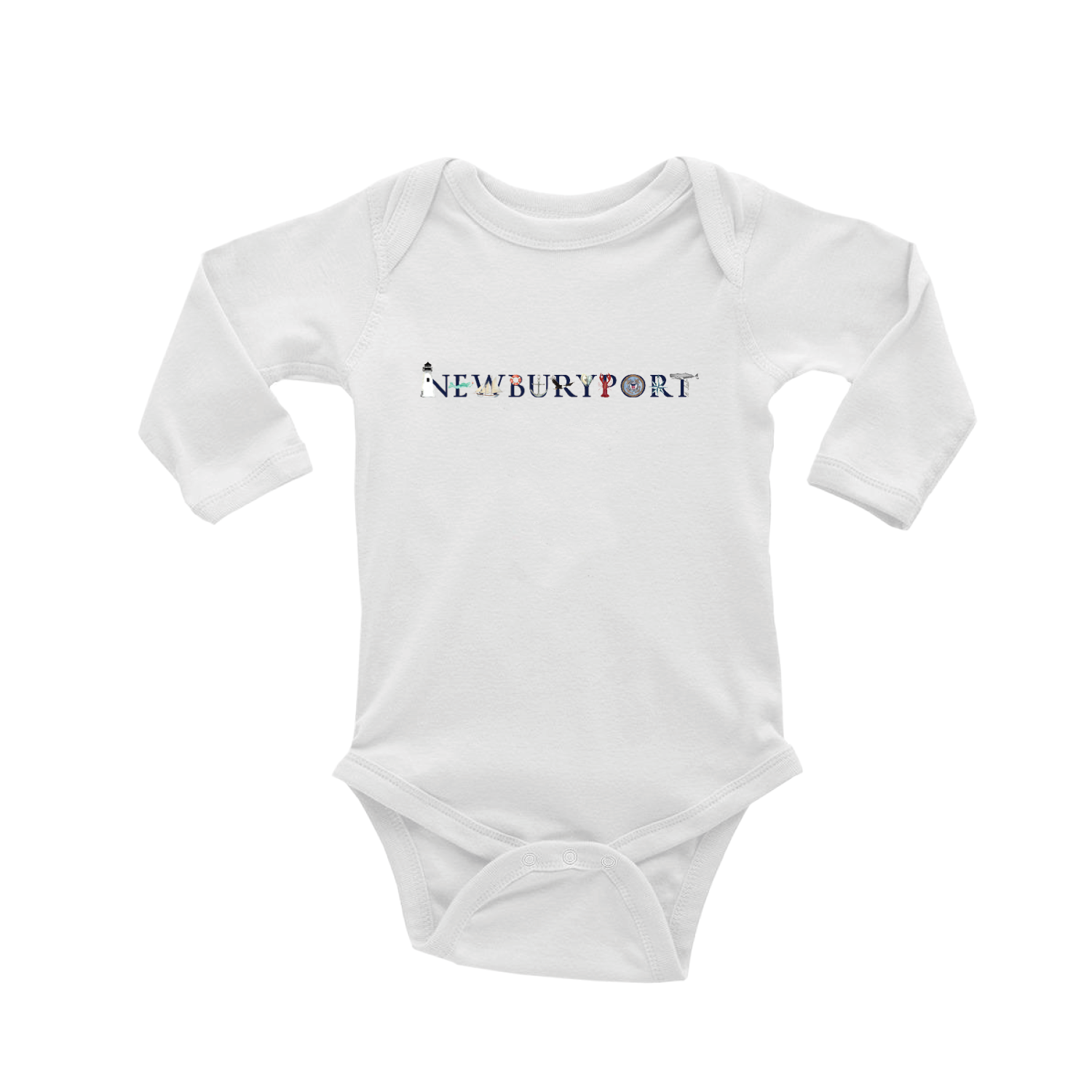 newburyport baby snap up long sleeve