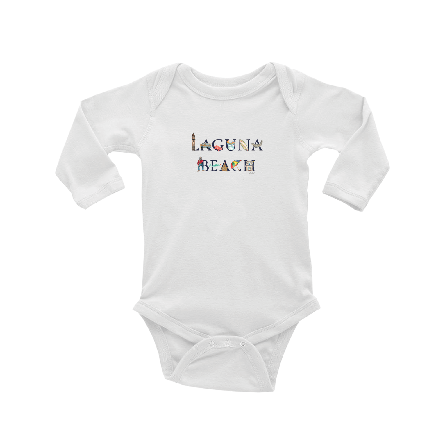 laguna beach baby snap up short sleeve