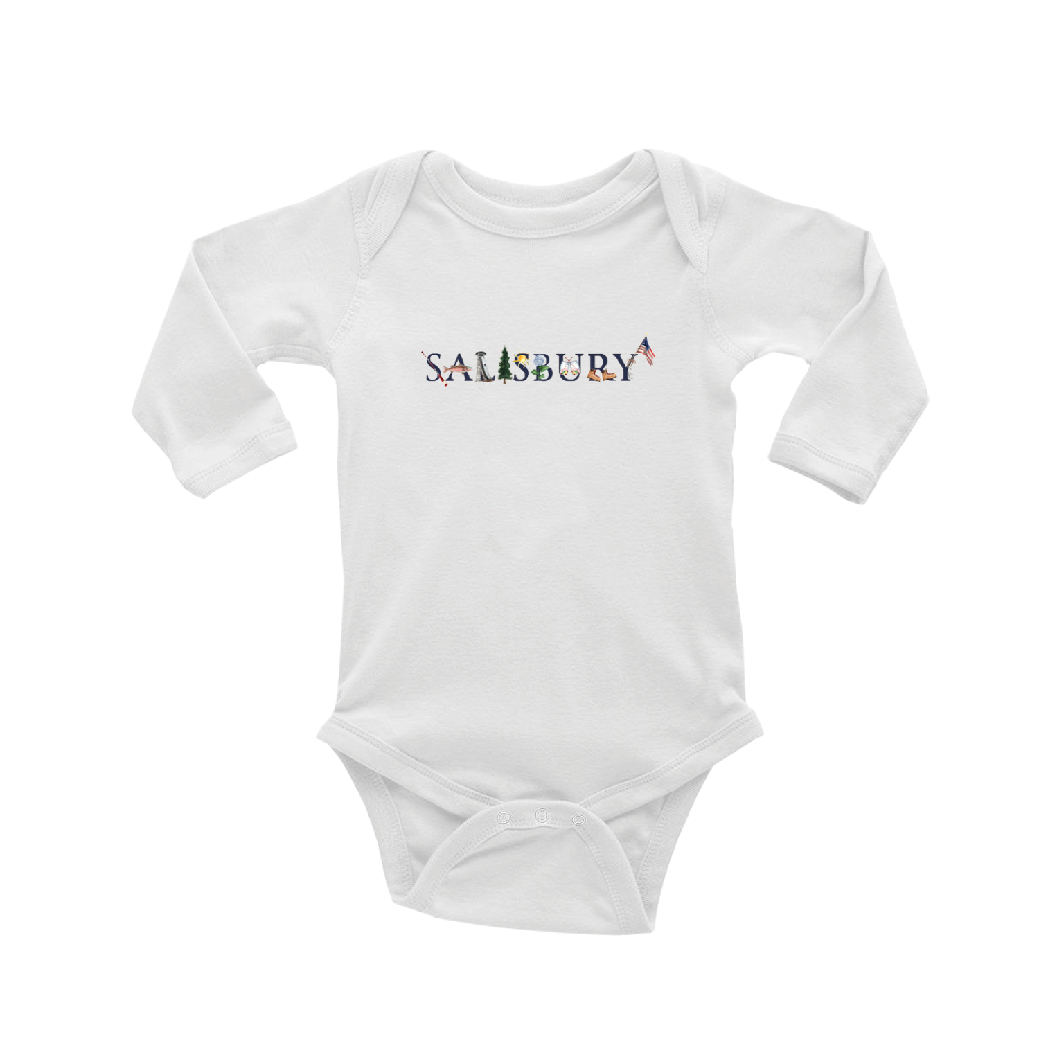 salisbury baby snap up short sleeve